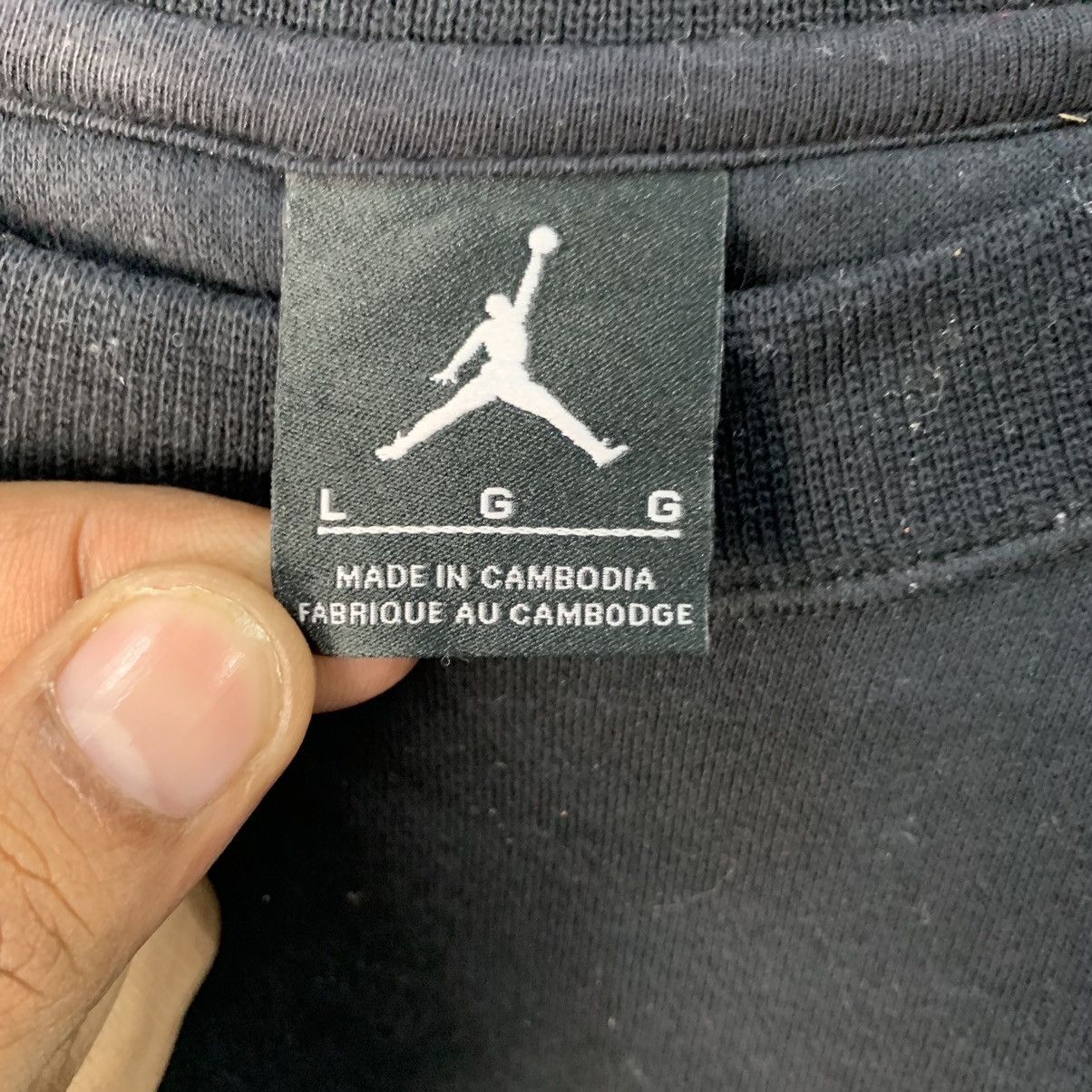 Jordan Brand AIR Jordan Sweatshirt Pullover Black Medium Size US M / EU 48-50 / 2 - 3 Thumbnail