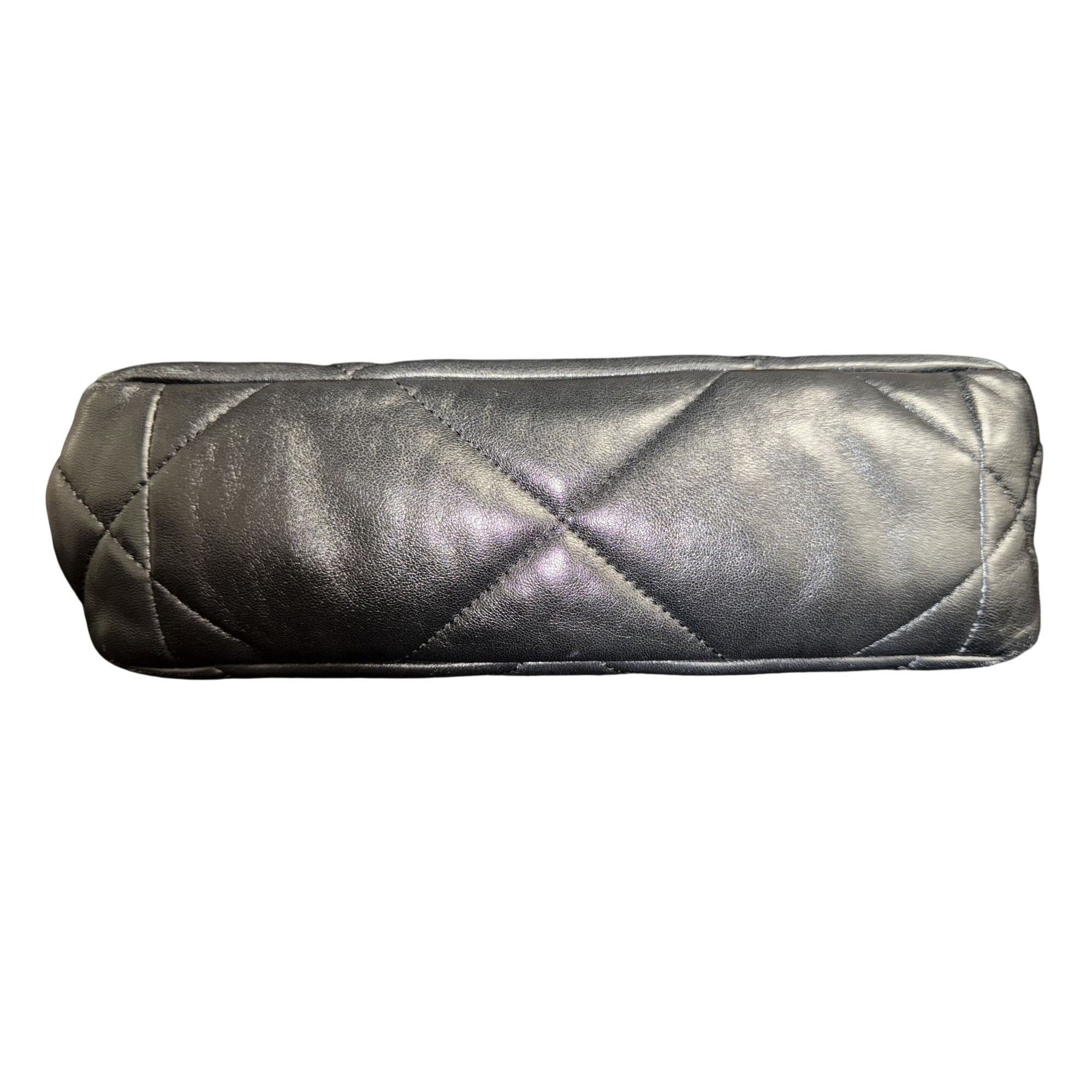 Chanel Chanel Black Quilted Leather Chain Shoulder Bag With Logo De Size ONE SIZE - 3 Thumbnail