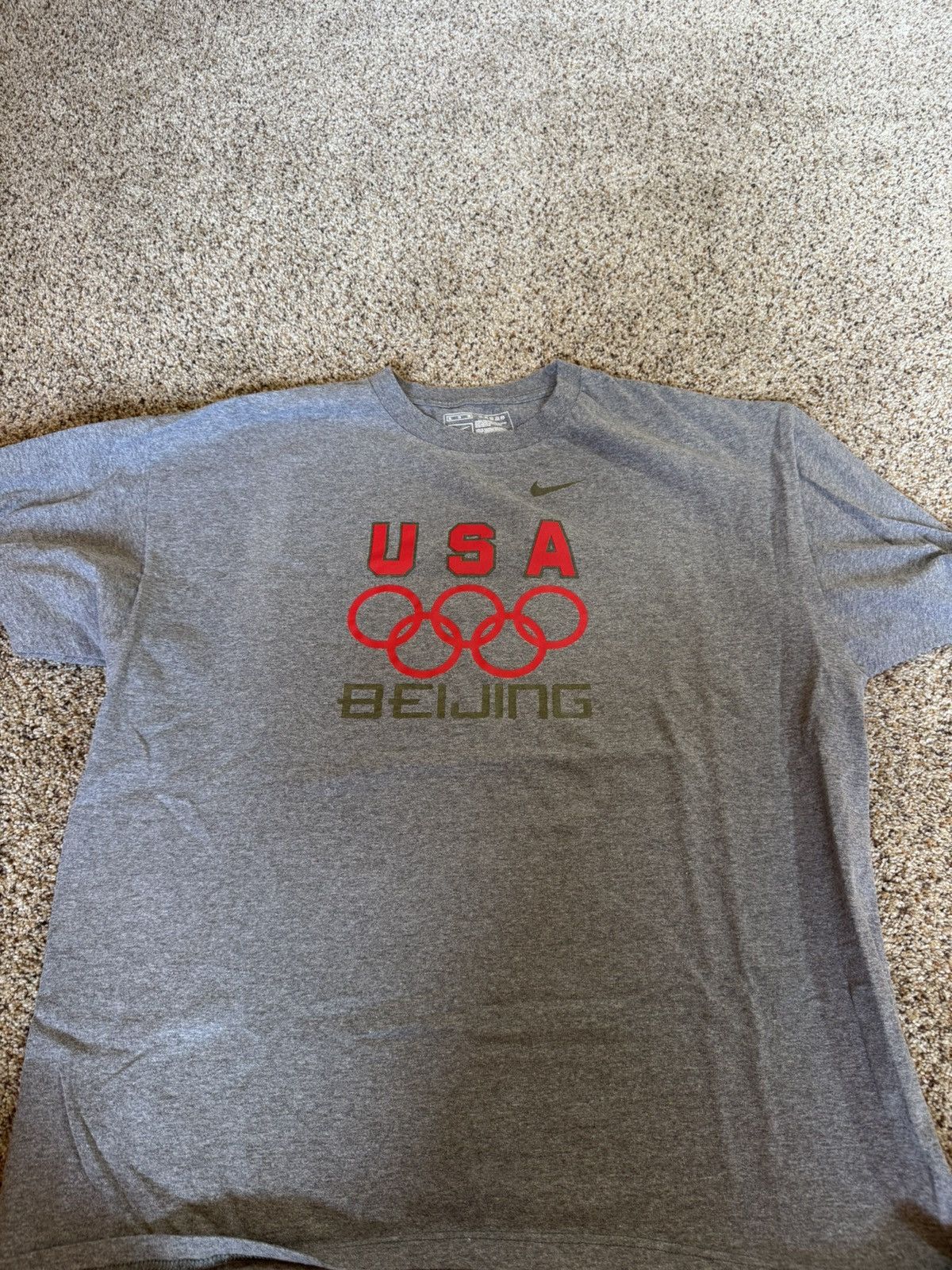 Nike Nike Team USA 2008 Olympics Tee Size US XL / EU 56 / 4 - 1 Thumbnail