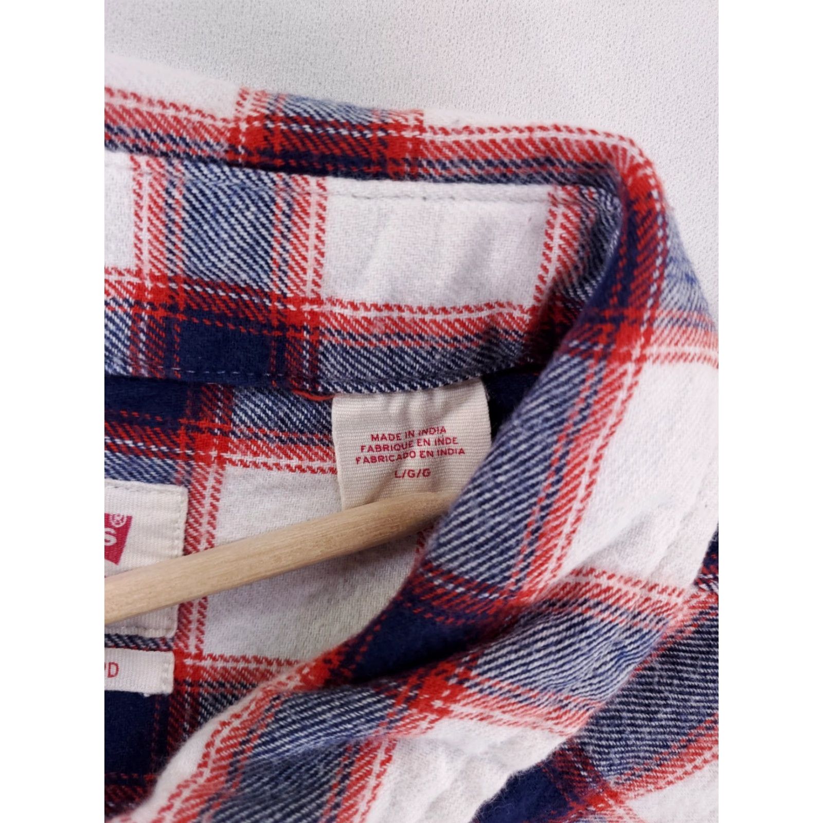 Levi's **Levi's Pearl Snap Flannel Button-Up Plaid Shirt Multicolor Mens L** User: Levi's Pearl Snap Flannel Button-Up Plaid Shirt Multicolor Mens L Size US L / EU 52-54 / 3 - 3 Thumbnail