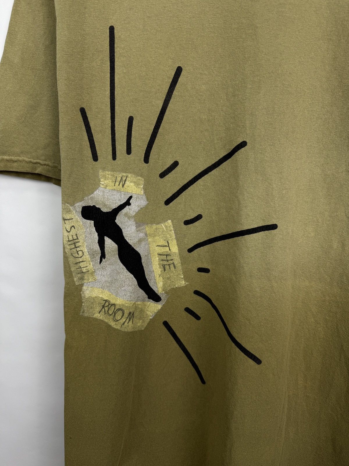 Travis Scott 🇺🇸 Y2K Travis Scott Highest In The Room Cactus Jack T-Shirt Size US XL / EU 56 / 4 - 5 Thumbnail