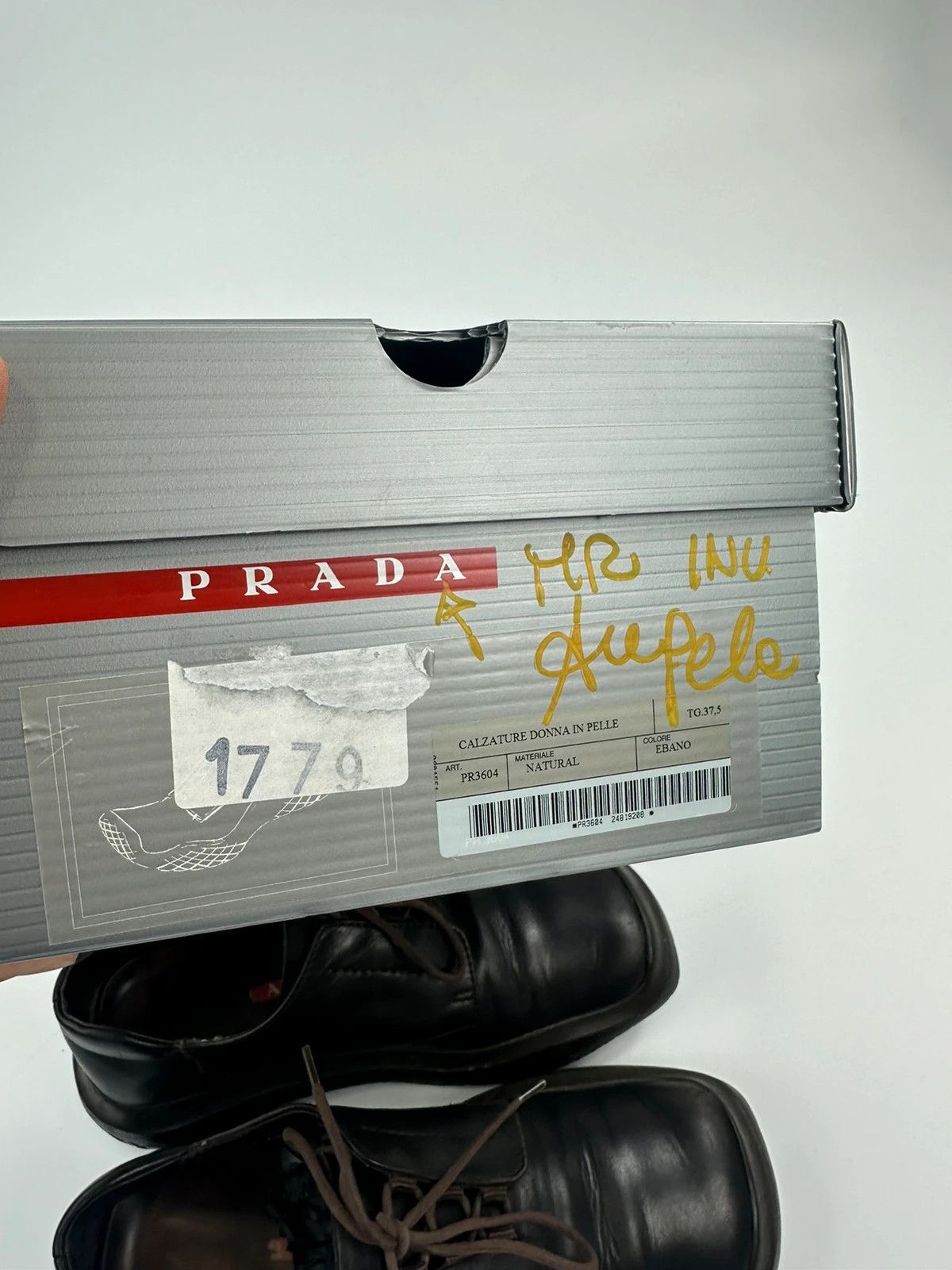 Prada Prada FW1999 Vibram Puddle Sole Loafer Leather Size US 7 / IT 37 - 12 Thumbnail