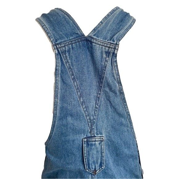 Guess Vintage Guess Straight Leg Denim Bib Overalls - XS/S Size 28" / US 6 / IT 42 - 9 Thumbnail