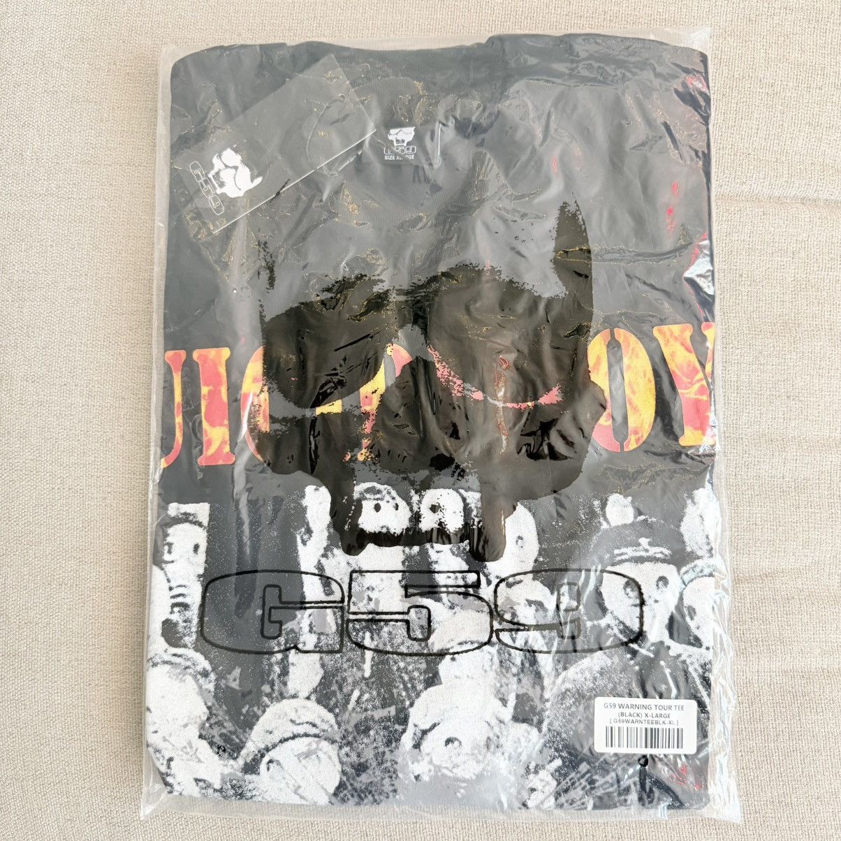 G59 Records G59 Warning Tour Tee Size US XL / EU 56 / 4 - 3 Thumbnail