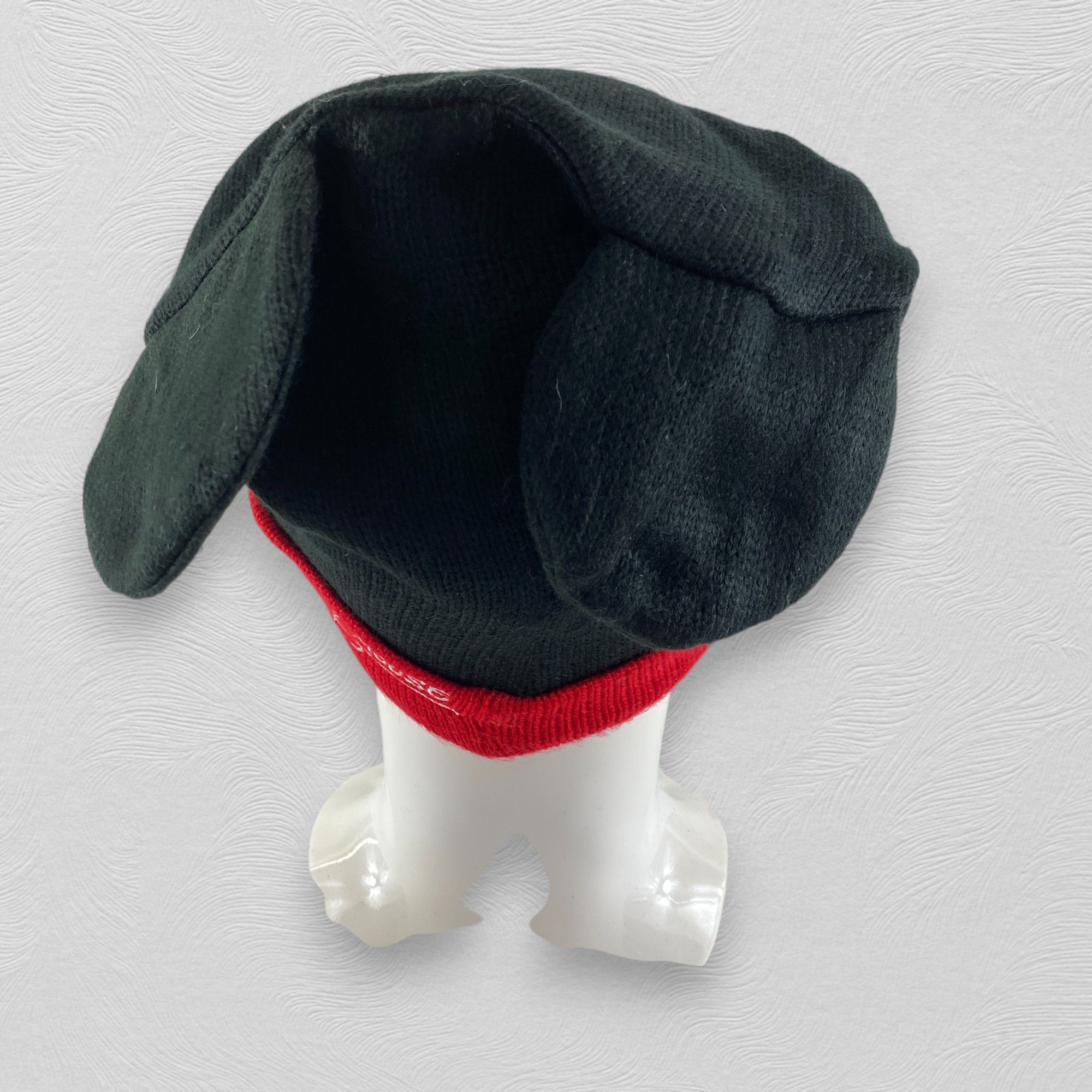 Japanese Brand Mickey Mouse Embroidery Snow Cap Hat Beanie BN635 Size ONE SIZE - 3 Thumbnail