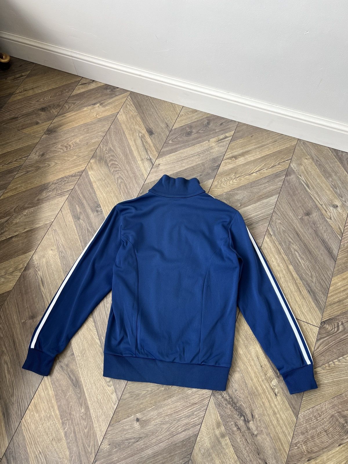 Adidas Vintage 80s Adidas Full Zip Track Jacket Blue Size US S / EU 44-46 / 1 - 18 Thumbnail