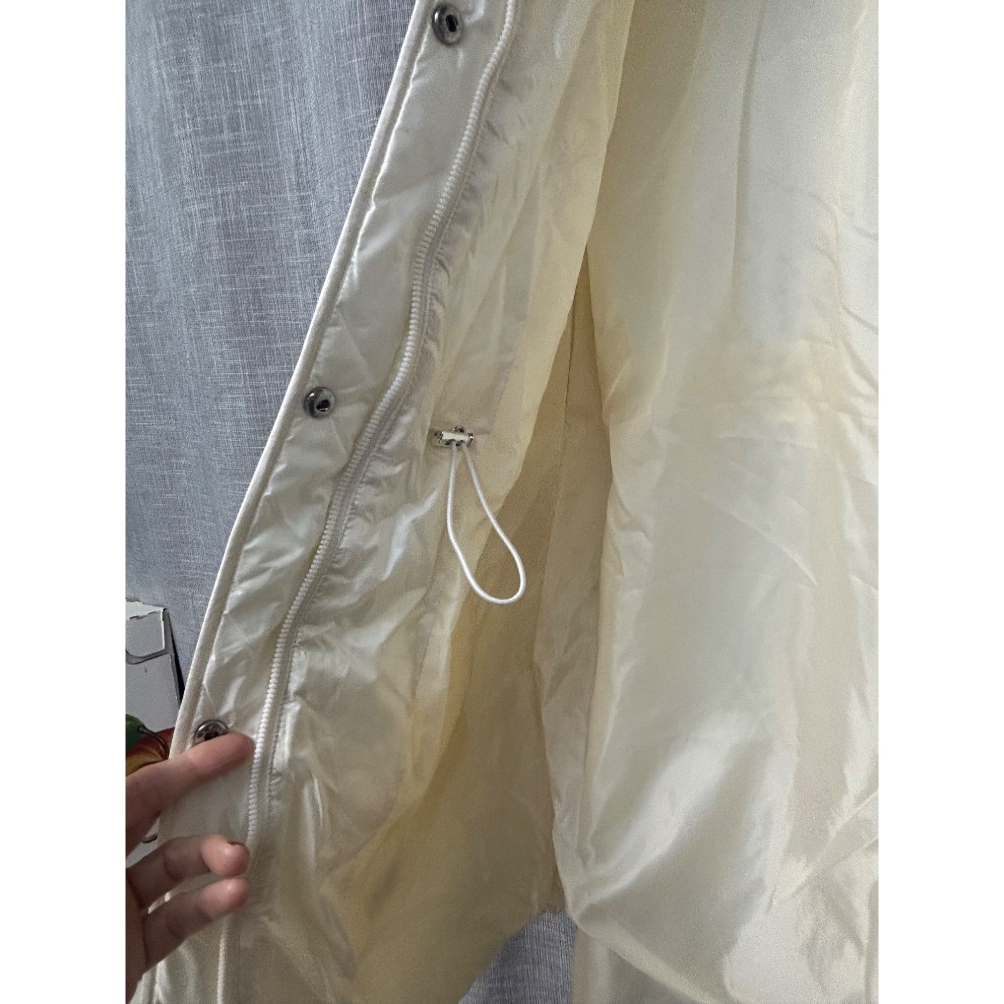 Other St. John's Bay Hooded Midweight Puffer Jacket, Ivory, Sz. XL Size XL / US 12-14 / IT 48-50 - 5 Thumbnail