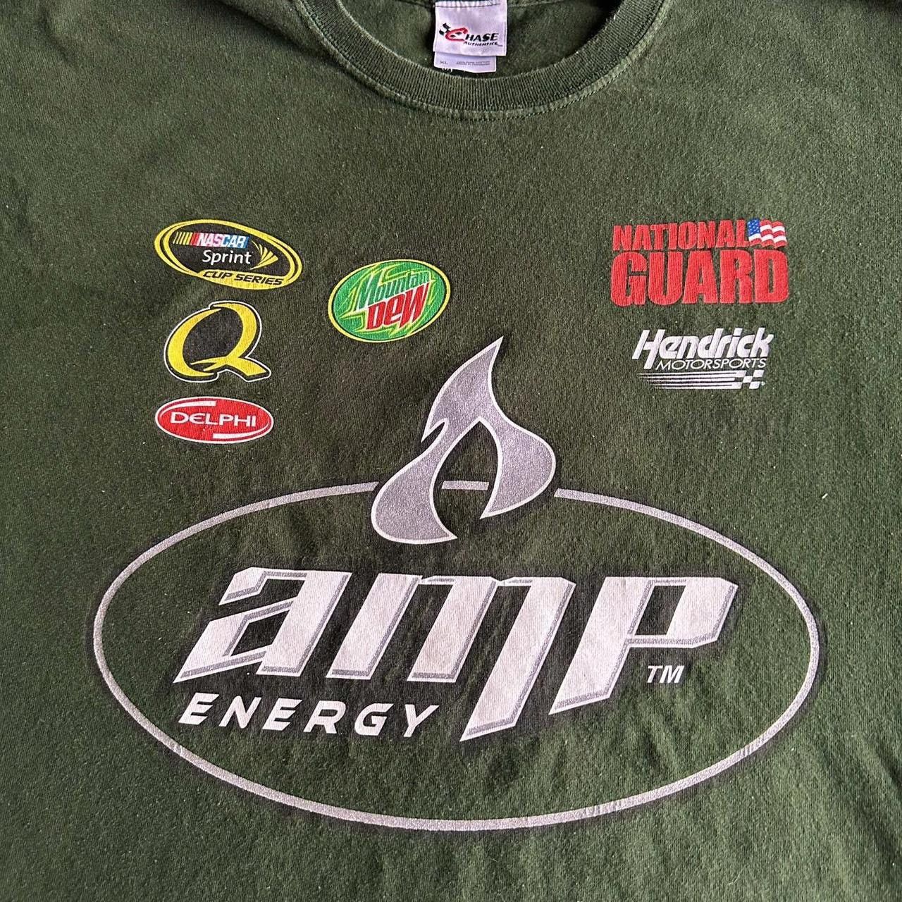 Chase Authentics Nascar Shirt Tee Mens XL Dale Earnhardt Jr 88 Amp Mountain Size US XL / EU 56 / 4 - 7 Thumbnail