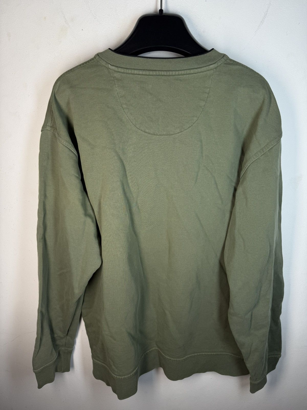 Yves Saint Laurent Green 90s YSL Sweatshirt V-Neck YSL Sweater Size US L / EU 52-54 / 3 - 11 Thumbnail