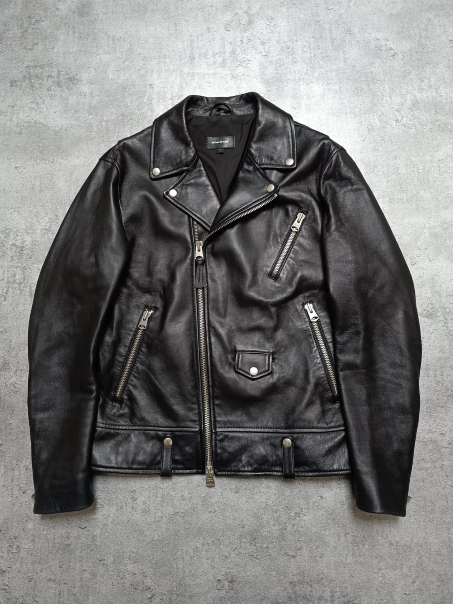 Mackage Mackage Finn Leather Biker Motorcycle Jacket Size US S / EU 44-46 / 1 - 1 Thumbnail