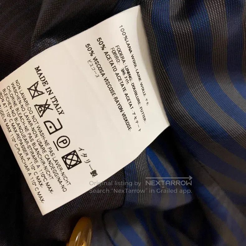 Vivienne Westwood Vivienne Westwood Narrow Striped Blazer Fabric Jacket Card Size S / US 4 / IT 40 - 6 Thumbnail