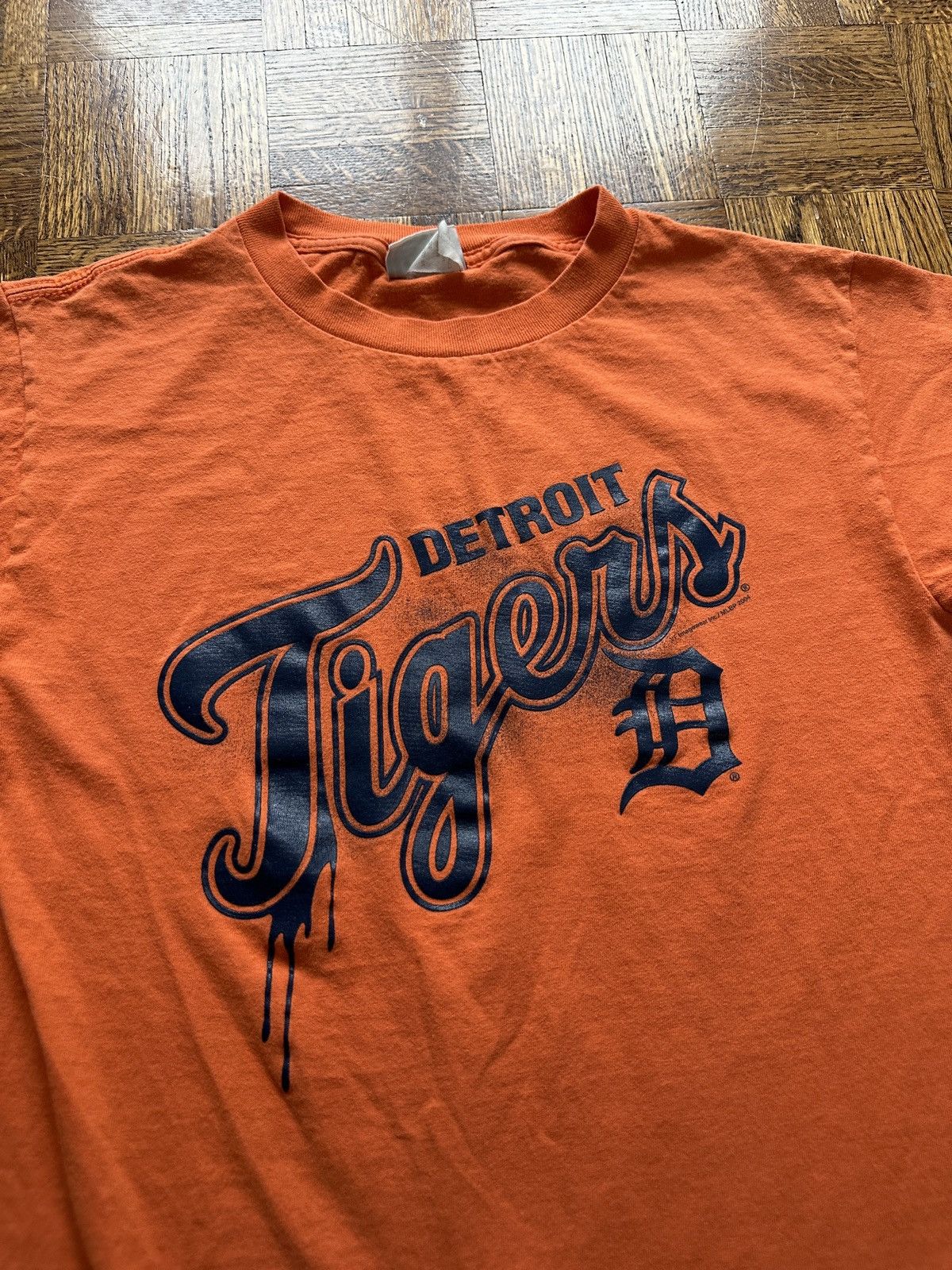 Vintage Vintage Y2K Detroit Tigers Graphic Tee Youth Large Size US S / EU 44-46 / 1 - 2 Thumbnail