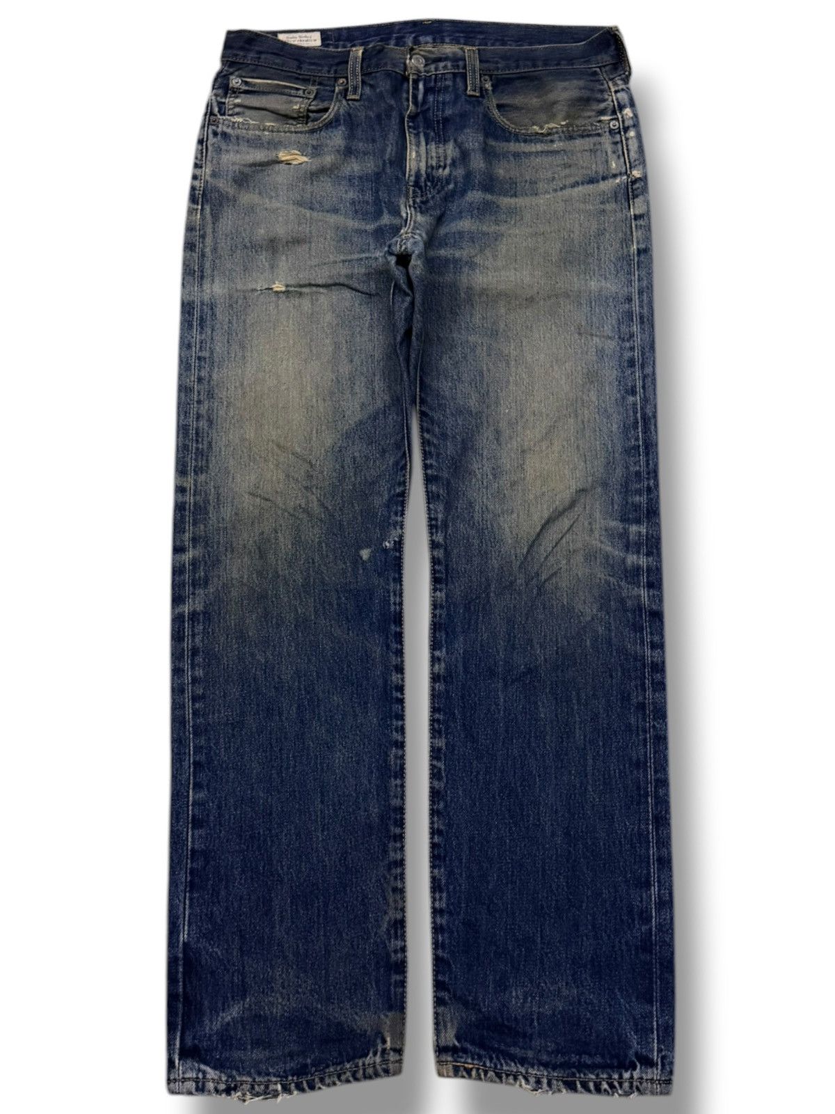 Levi's Vintage Levi’s 502 Premium Big E Denim Jeans | W33 Size US 33 - 2 Thumbnail