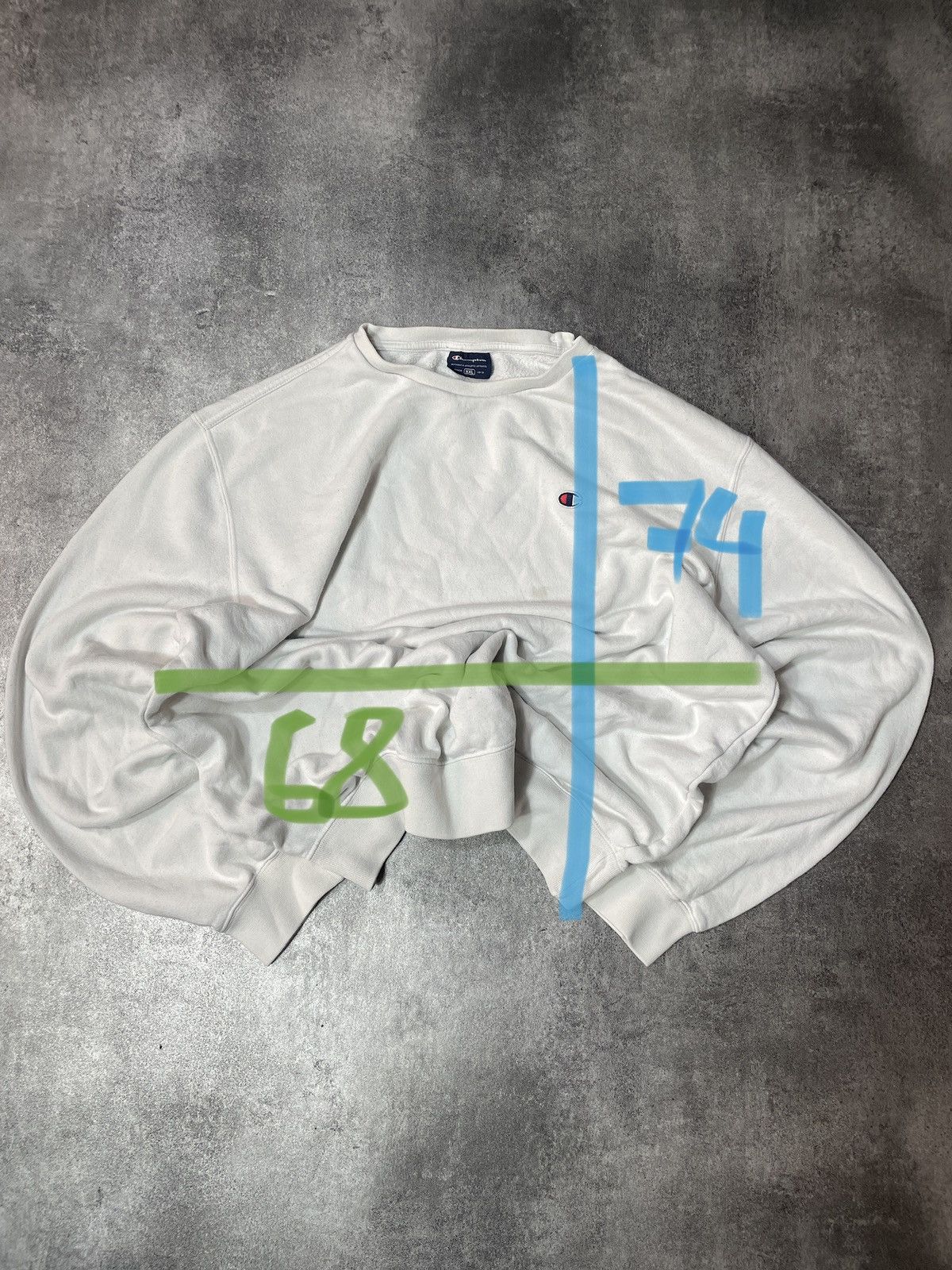 Champion 🔥RARE🔥Champion Vintage Y2K USA Sweatshirt Crewneck Boxy Size US XXL / EU 58 / 5 - 14 Thumbnail