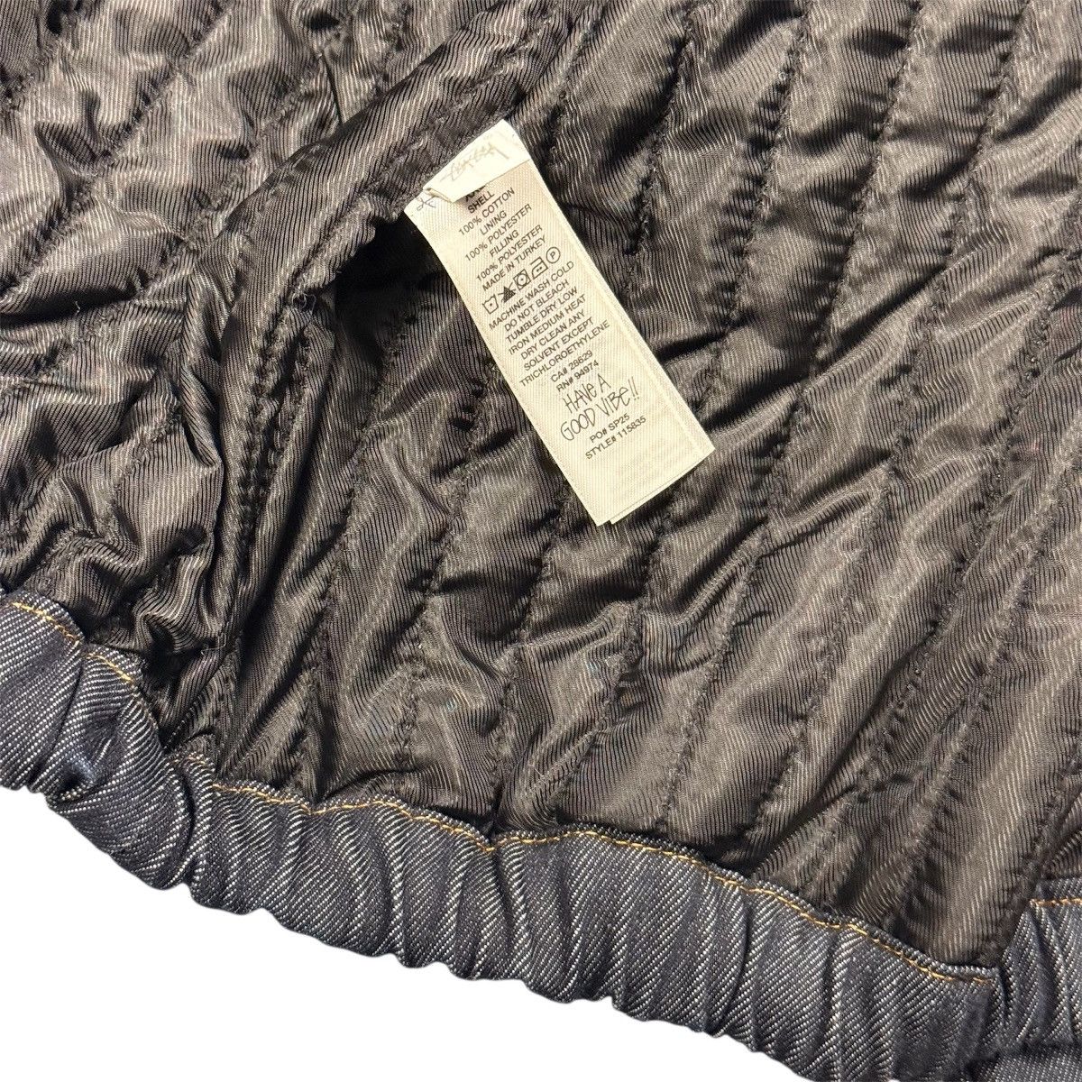 Stussy Raw Denim Work Jacket. Size US XXL / EU 58 / 5 - 7 Thumbnail