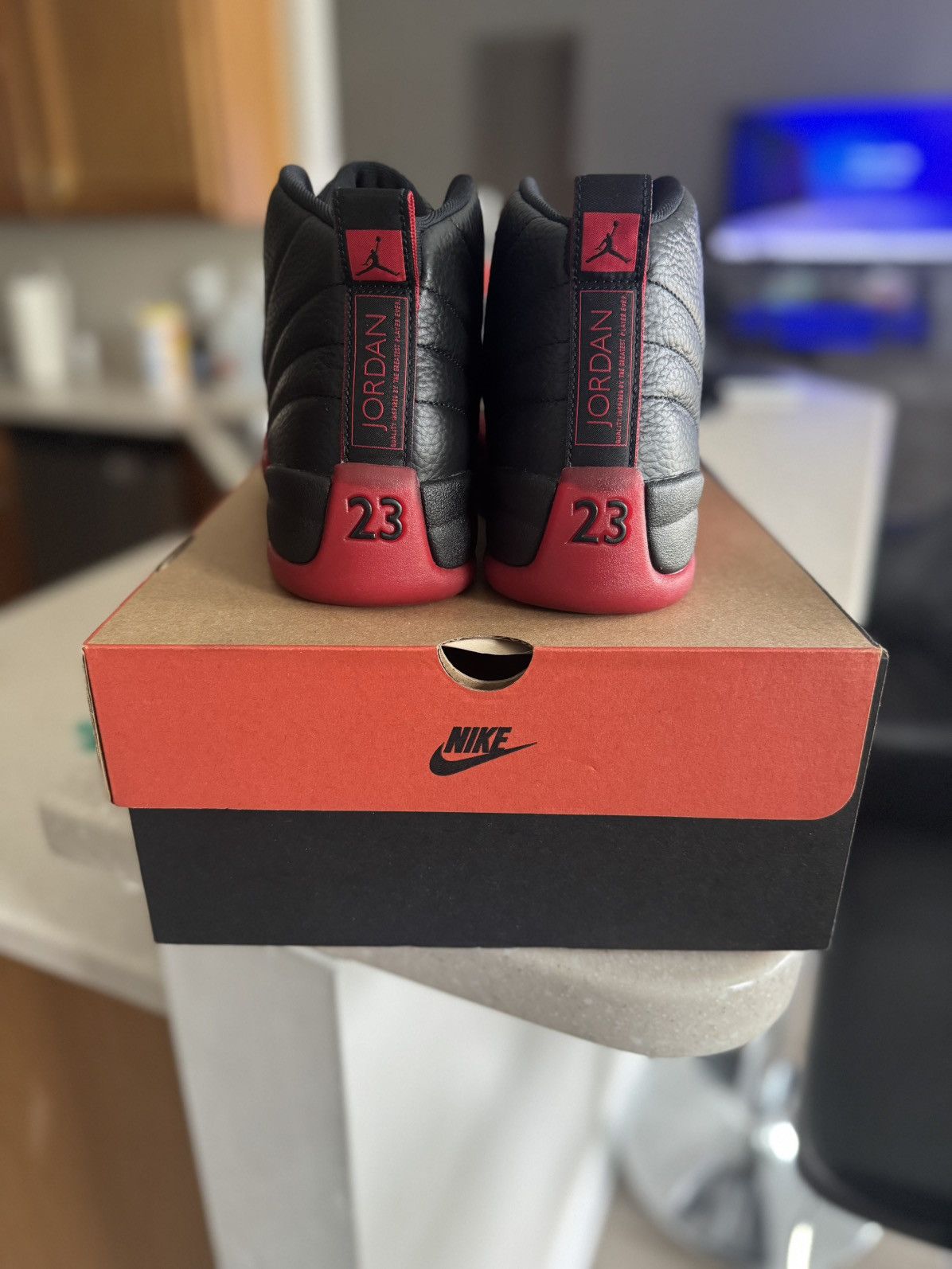Jordan Brand Jordan 12 retro flu games Size US 9.5 / EU 42-43 - 8 Thumbnail
