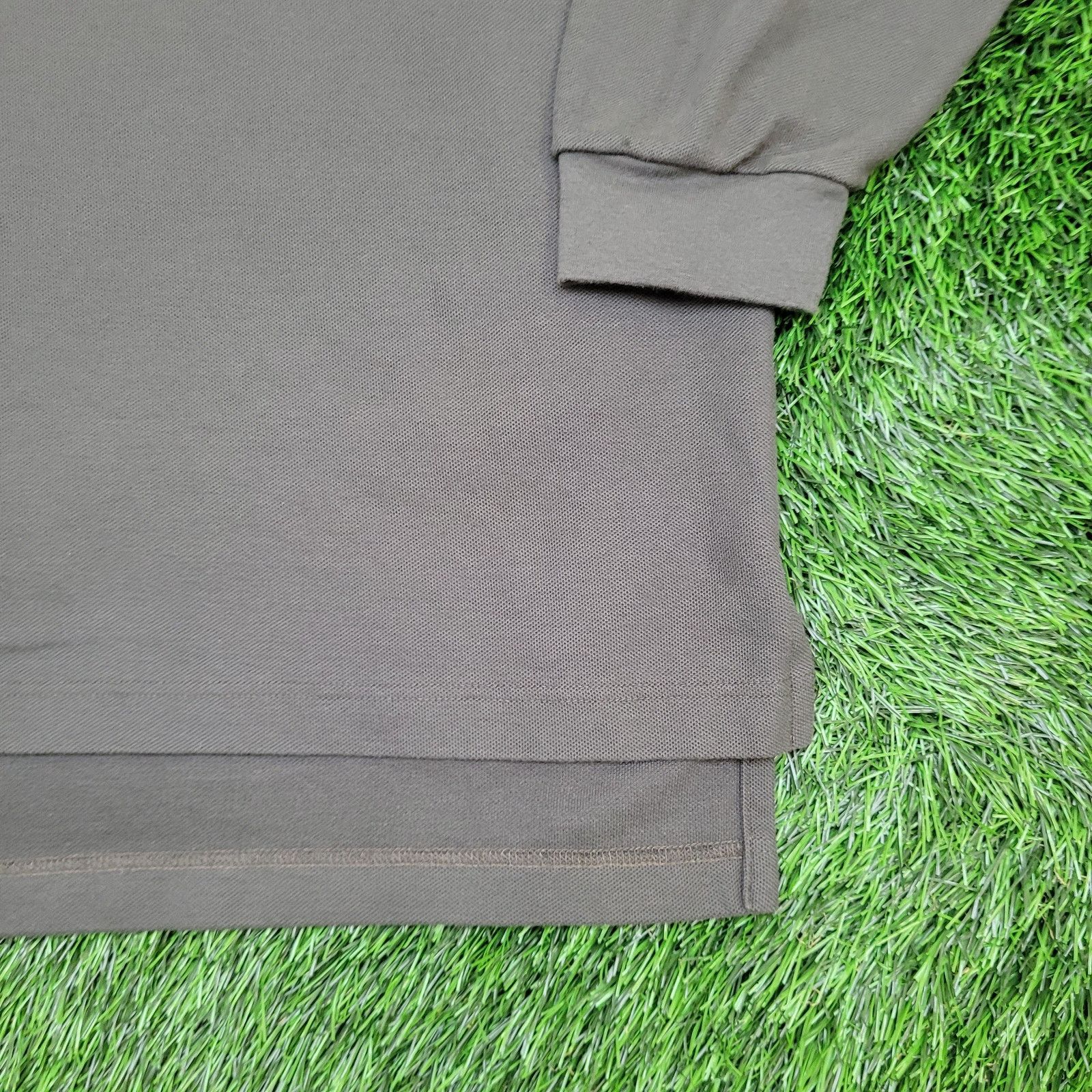 Vintage Vintage 90s LL-Bean Rugby Polo Shirt XL 26x33 Green Baggy Size US XL / EU 56 / 4 - 14 Thumbnail