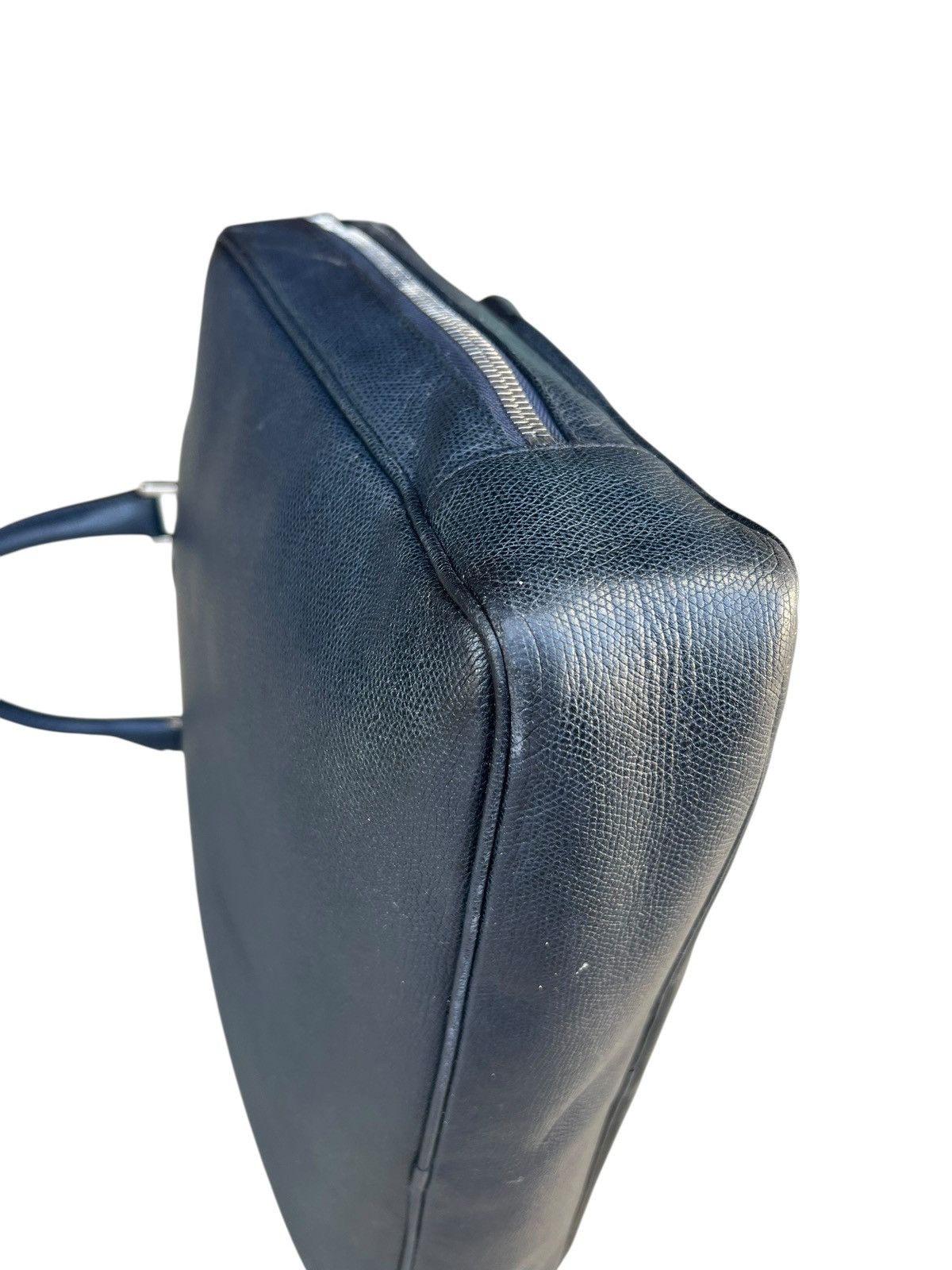 Valextra Avietta Briefcase Valextra Scratches Patina Leather Bag Size ONE SIZE - 15 Thumbnail