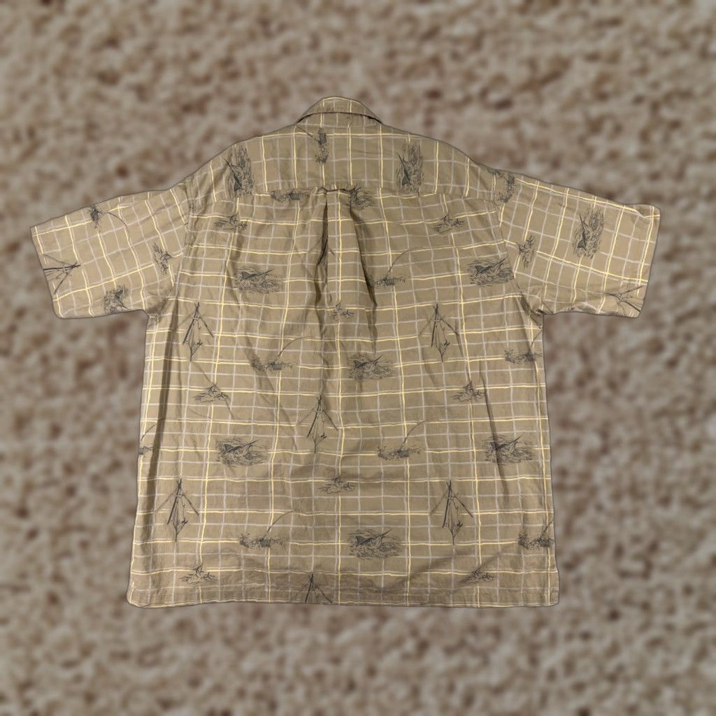 Vintage Columbia Shirt Mens 2XL Beige River Lodge Hawaiian Aloha Beach Resort 2XL Mens Shirt Size US XXL / EU 58 / 5 - 1 Thumbnail