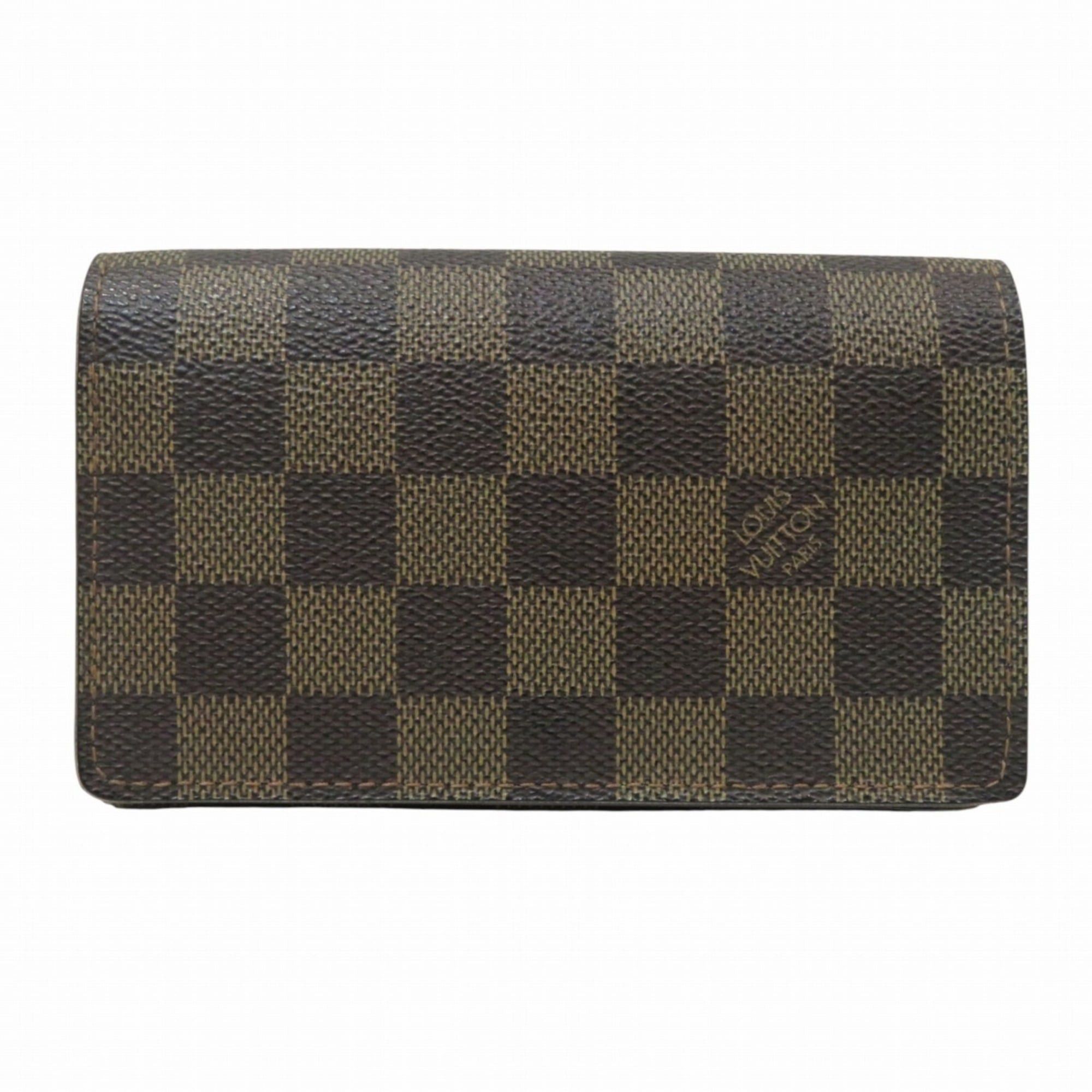 Louis Vuitton Louis Vuitton Damier PVC Bifold Wallet N61736 Size ONE SIZE - 1 Thumbnail