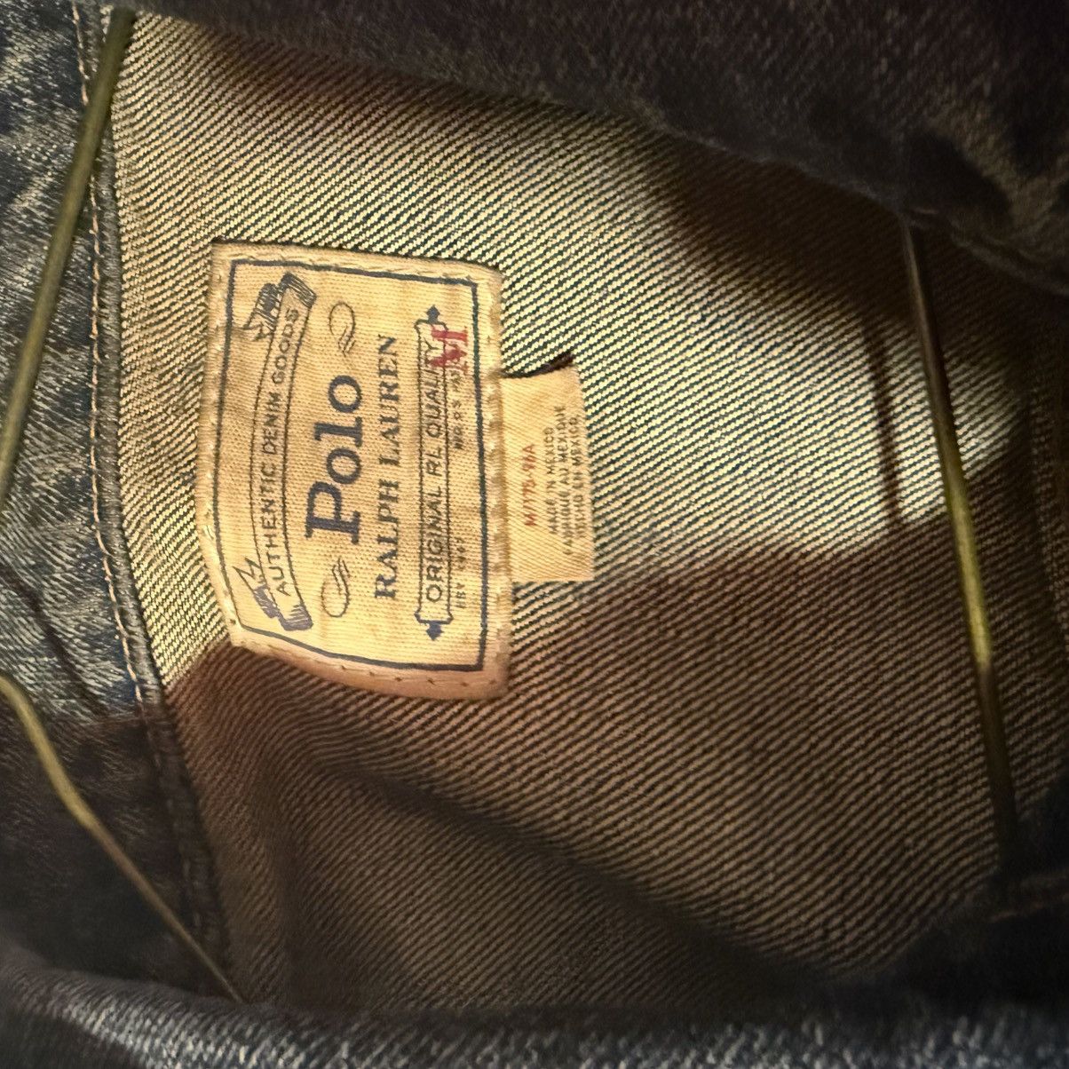 Polo Ralph Lauren Polo Ralph Lauren Denim Jacket Size US M / EU 48-50 / 2 - 2 Thumbnail