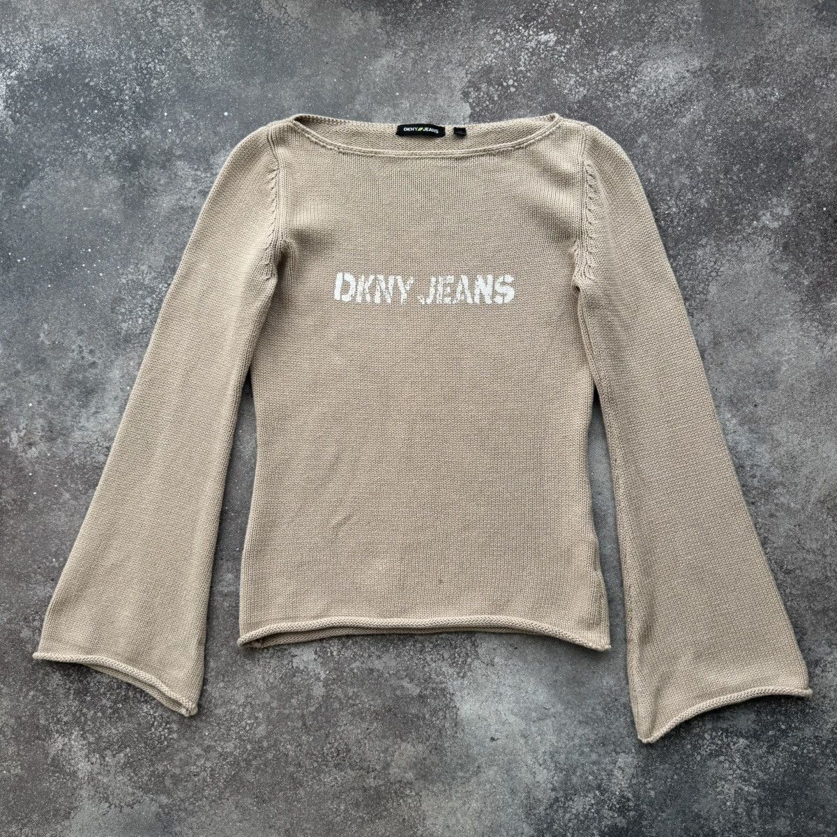 DKNY × Vintage DKNY Vintage Y2K Flared Sleeve Sweater Size M / US 6-8 / IT 42-44 - 1 Thumbnail