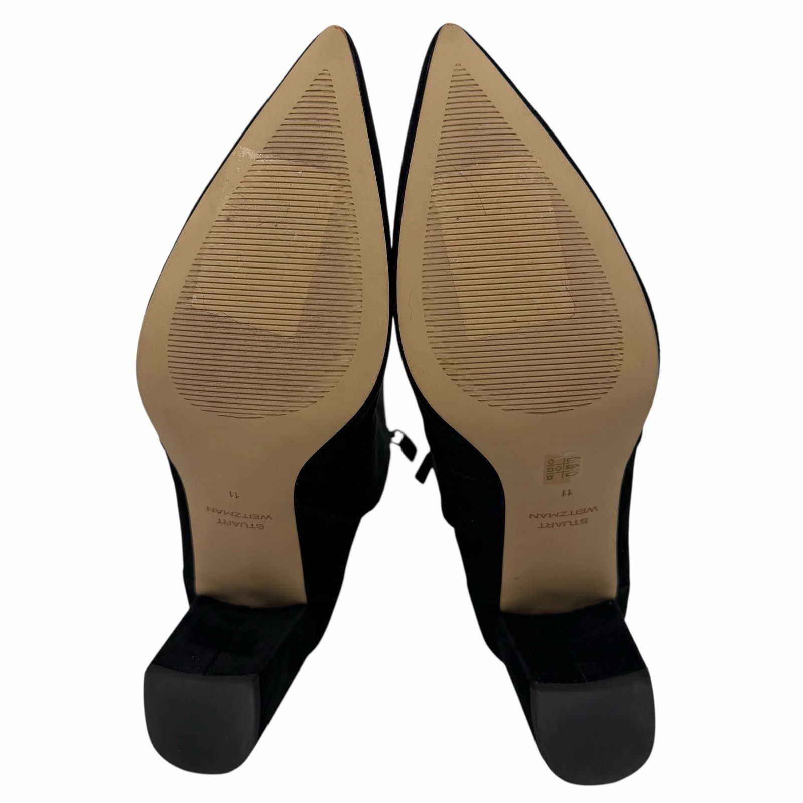 Stuart Weitzman Stuart Weitzman Renegade Suede Block Heel Ankle Boots 11 Size US 11 / IT 41 - 9 Thumbnail