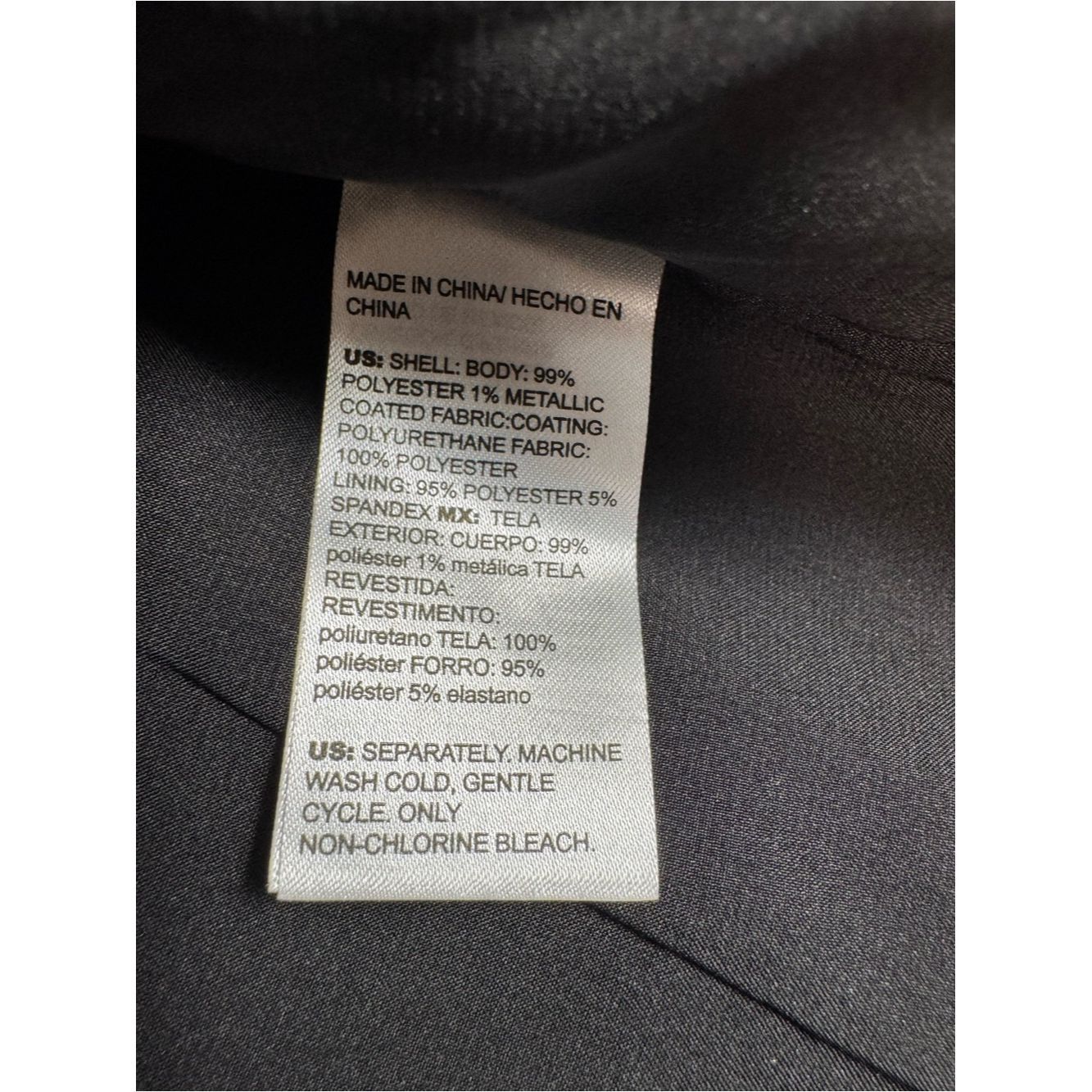 Chicos NWT New $139 Chico's Tweed Faux Leather Trim Jacket Size 0P Size S / US 4 / IT 40 - 8 Thumbnail