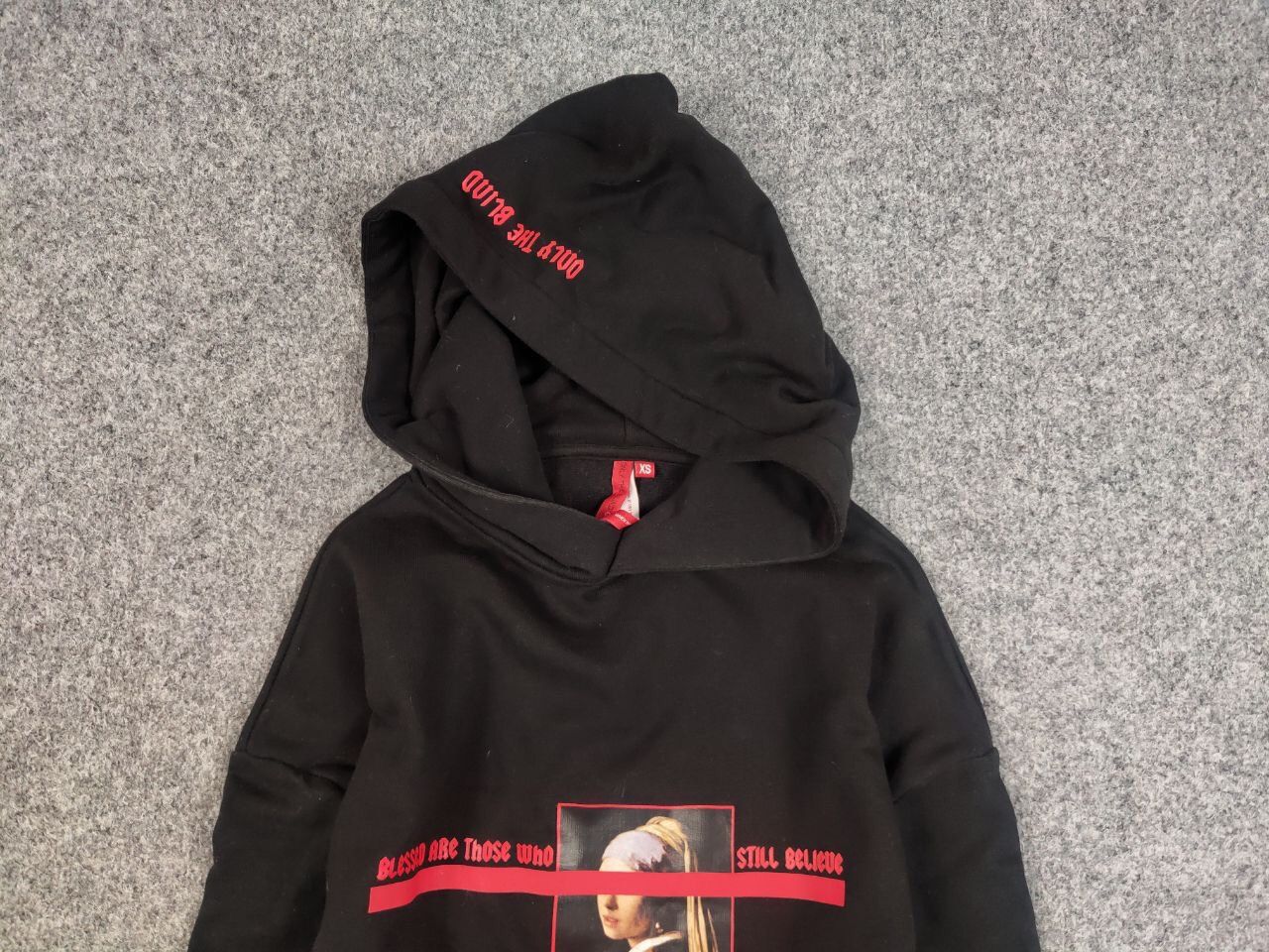 Only The Blind Rare Only The Blind Logo Long Sleeves Black Pullovers Hoodie Size US S / EU 44-46 / 1 - 8 Thumbnail