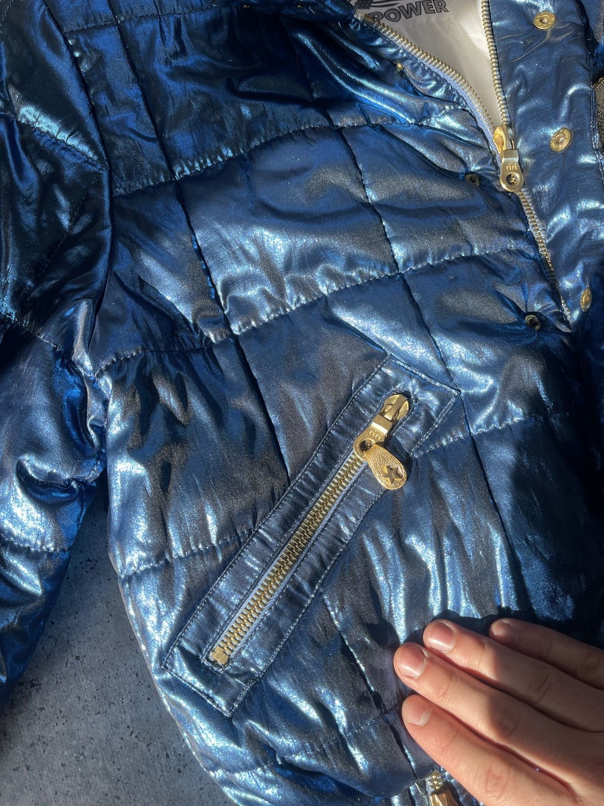 Other Vintage 80's Lily Farouche Overprint Eagle Ski Power Jacket Size M / US 6-8 / IT 42-44 - 6 Thumbnail