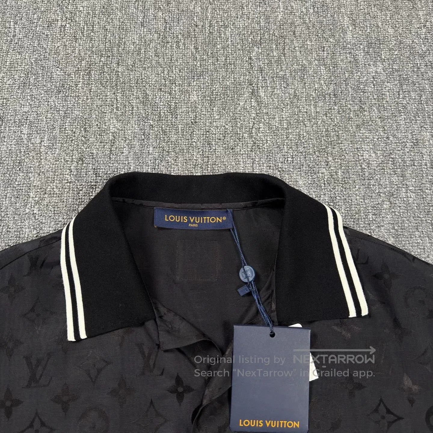 Louis Vuitton LV 25 Stripe All-Over Print Short-Sleeve Shirt. Size US L / EU 52-54 / 3 - 3 Thumbnail