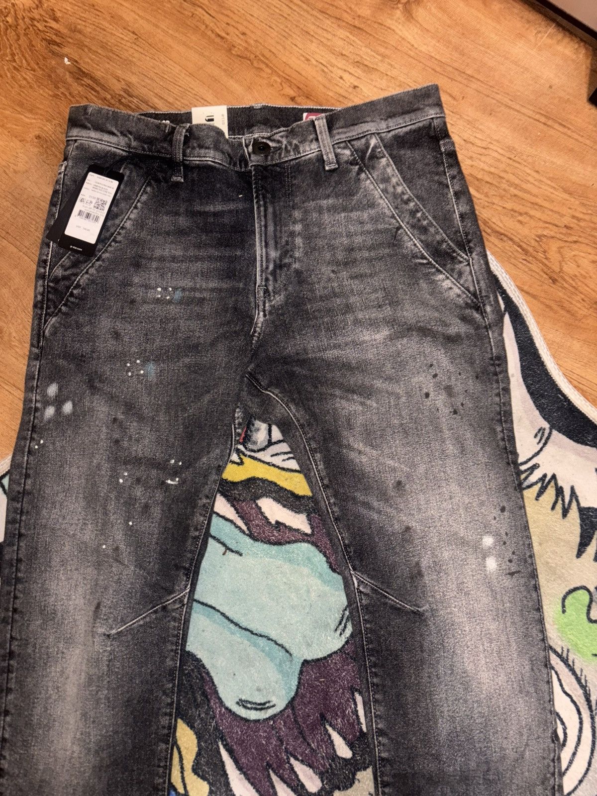G-Star G-STAR KIMERA BLACK MONSTER STRETCH Size US 31 - 3 Thumbnail