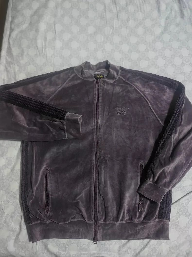 Needles Needles Purple Velvet Jacket & Pants Set - dmc Size US XL / EU 56 / 4 - 1 Thumbnail