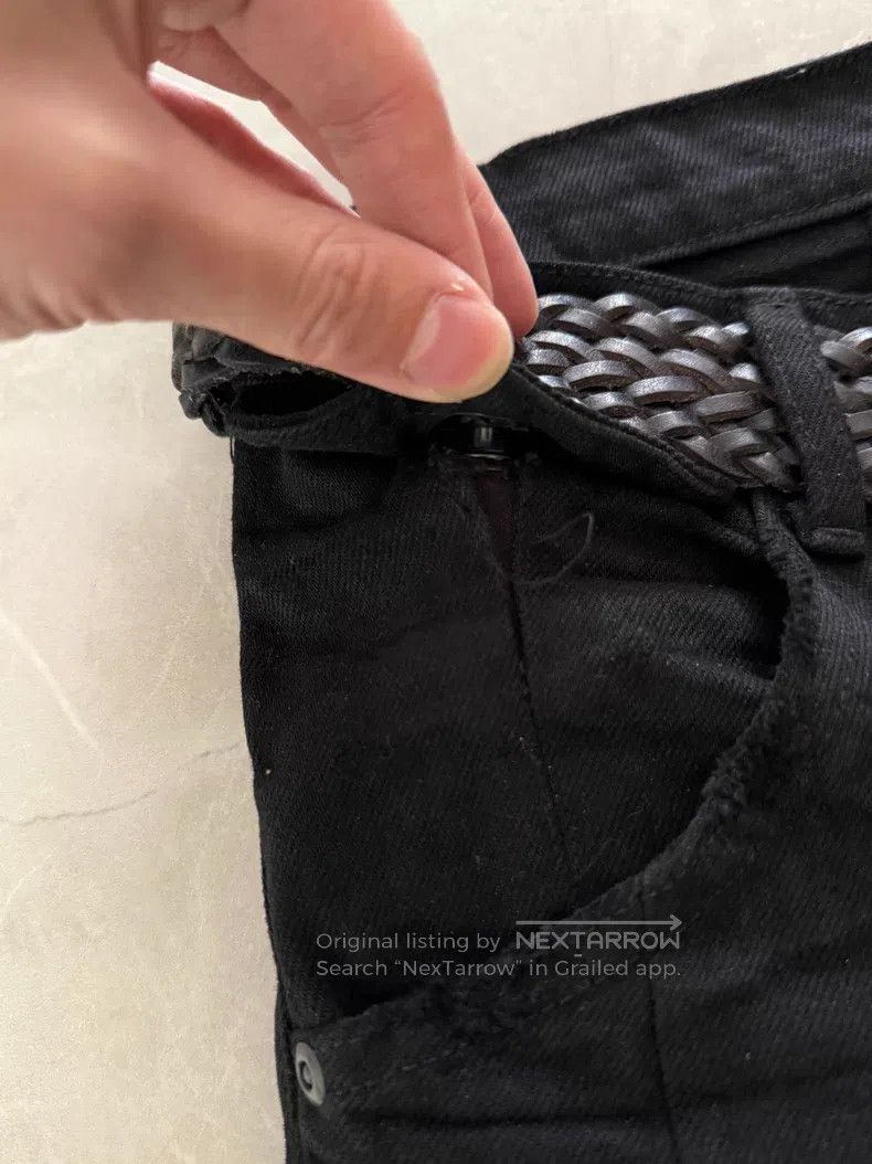 Julius Julius size:1 Three-dimensional Spiral Cut Distressed Pant Size US 26 / EU 42 - 9 Thumbnail