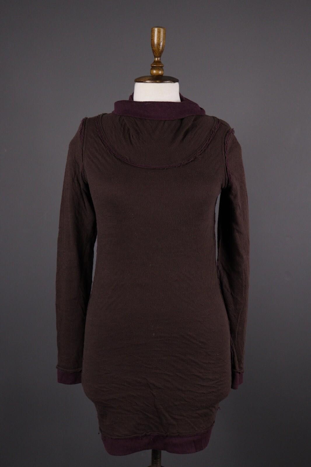 Hugo Boss Hugo Boss Brown Wool Cowl Neck Knit Sweater Dress Size M Size M / US 6-8 / IT 42-44 - 1 Thumbnail