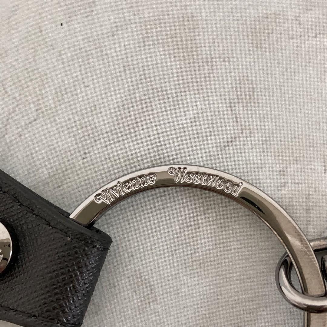 Vivienne Westwood 3D Orb Leather Keychain Size ONE SIZE - 3 Thumbnail