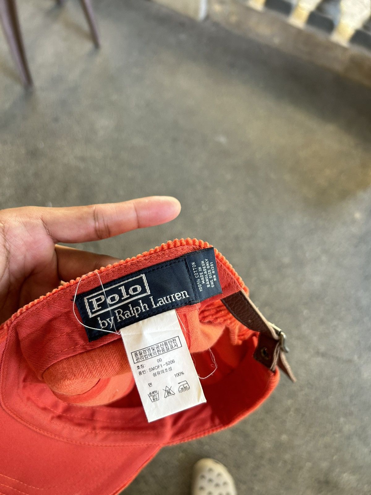 Polo Ralph Lauren Polo Ralph Lauren x Vintage Rare Chino Ball Cap Size ONE SIZE - 3 Thumbnail