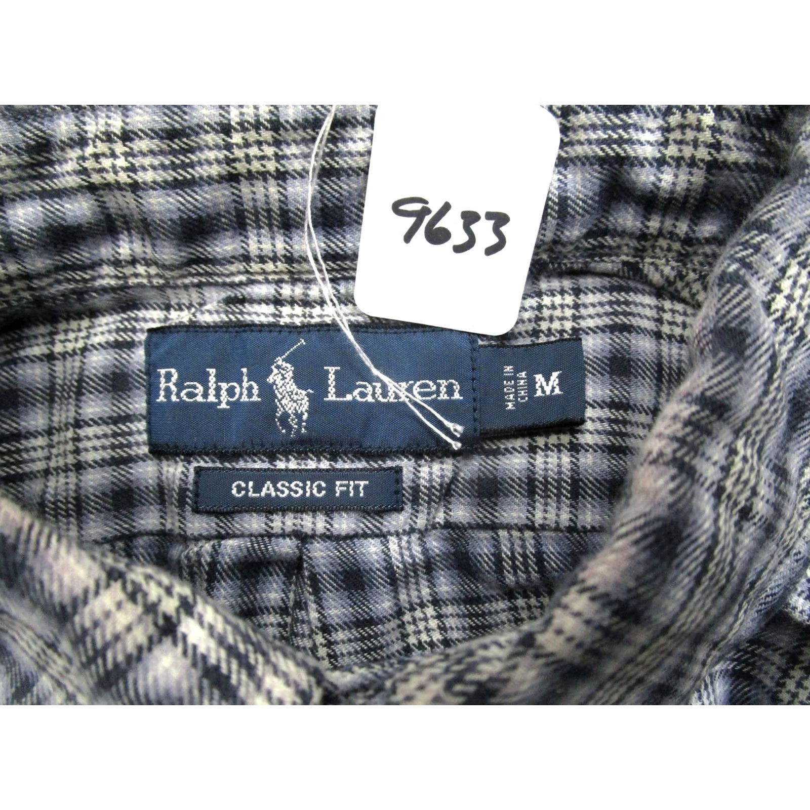 Ralph Lauren Ralph Lauren Shirt Men Medium Blue Plaid Flannel Button Down Long Sleeve Twill Size US M / EU 48-50 / 2 - 8 Thumbnail