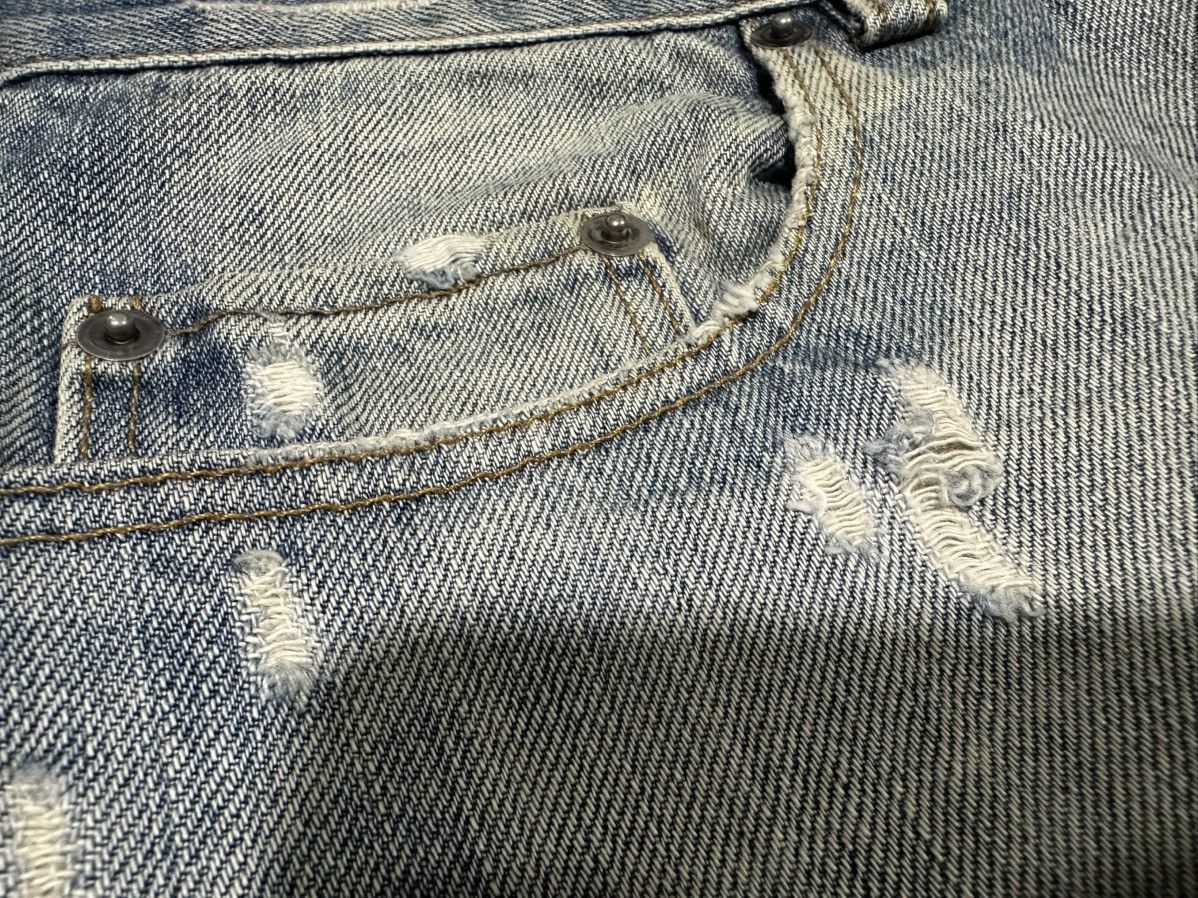 Ksubi 🔥Y2K Ksubi Mud Wash Denim Distressed Size US 31 - 13 Thumbnail