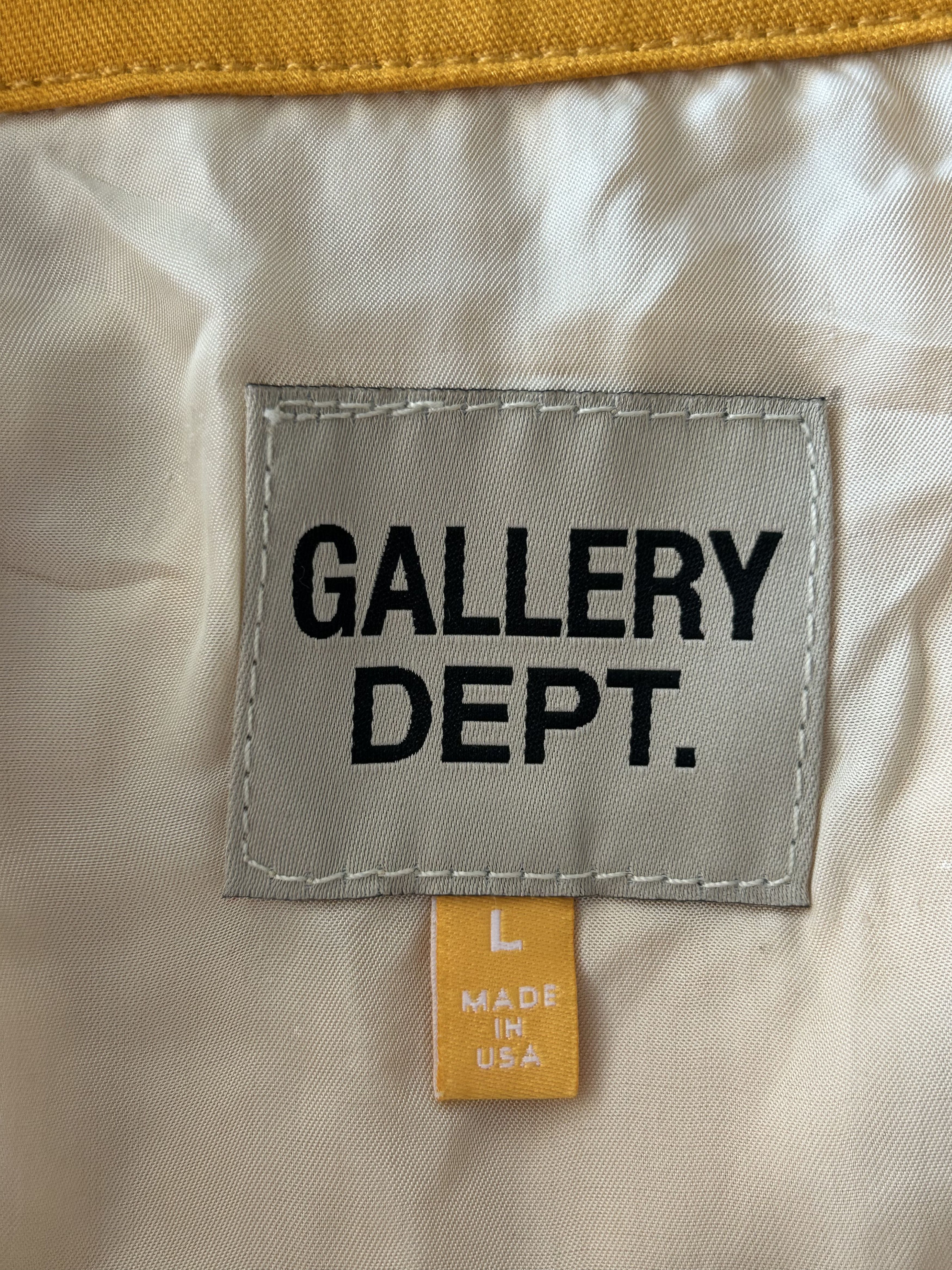 Gallery Dept. Gallery Dept Yellow & Black G-Ball Montecito Jacket Size US L / EU 52-54 / 3 - 3 Thumbnail