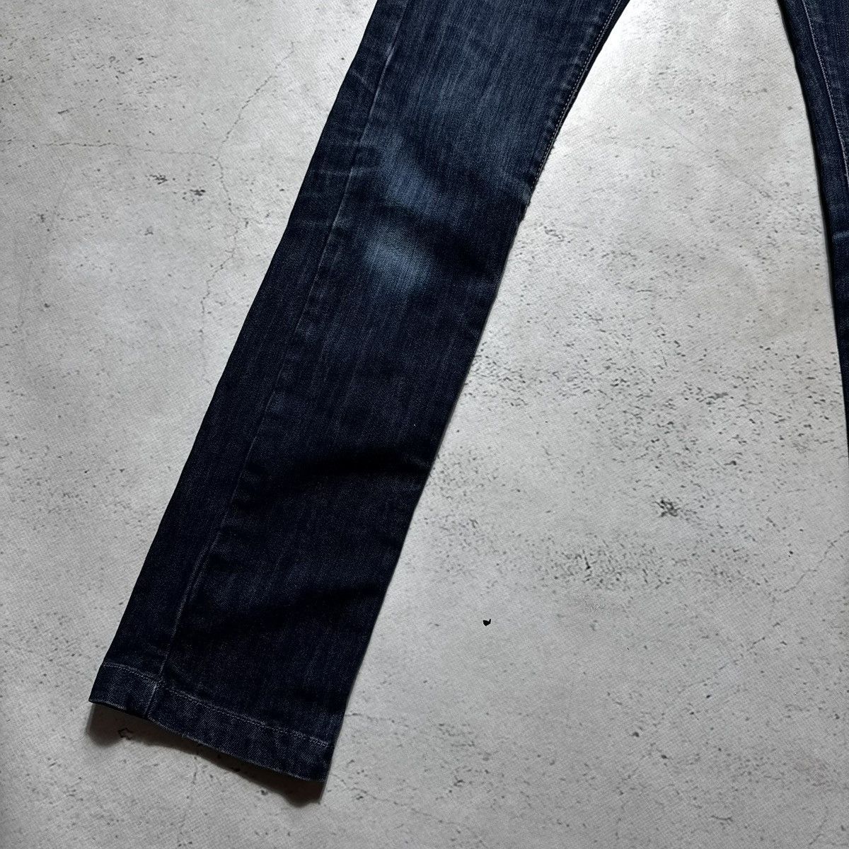 Dolce & Gabbana vintage dolce gabbana skinny jeans with metal logo luxury Size 28" / US 6 / IT 42 - 3 Thumbnail