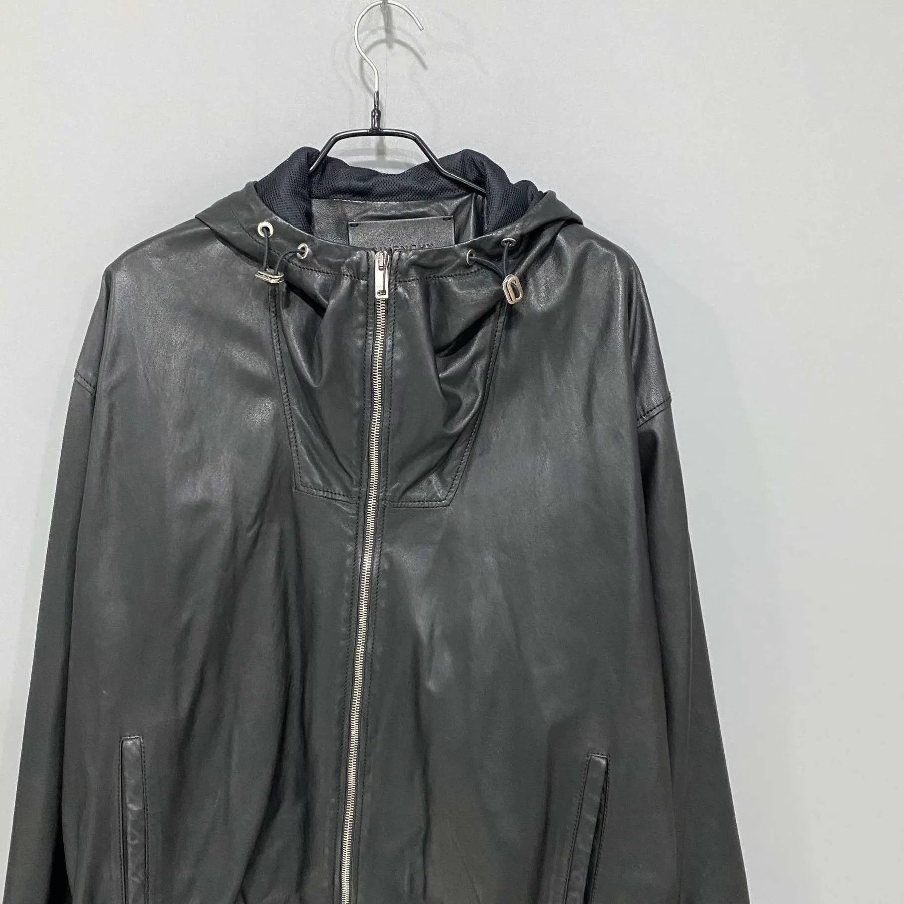 Givenchy GIVENCHY New Luxury Lambskin Leather Badge Jacket 52 Size US L / EU 52-54 / 3 - 2 Thumbnail