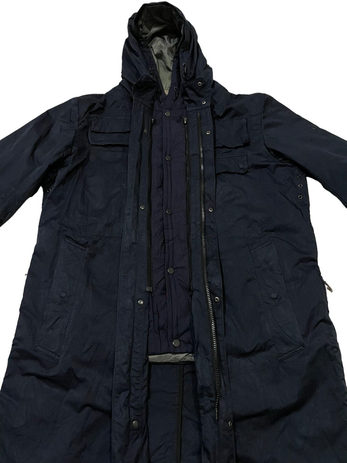 Victorinox × Vintage Y2k Vintage Victorinox Cross Multi-Pocket Trench Jacket Size US M / EU 48-50 / 2 - 12 Thumbnail