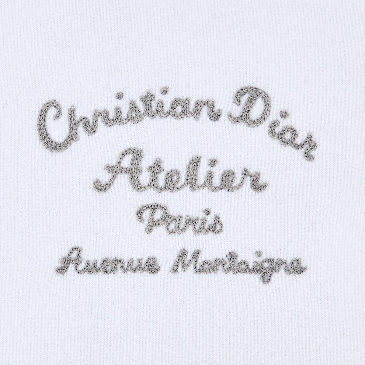 Dior o1bcso1str1224 Atelier Hooded Sweatshirt in White Size US M / EU 48-50 / 2 - 3 Thumbnail