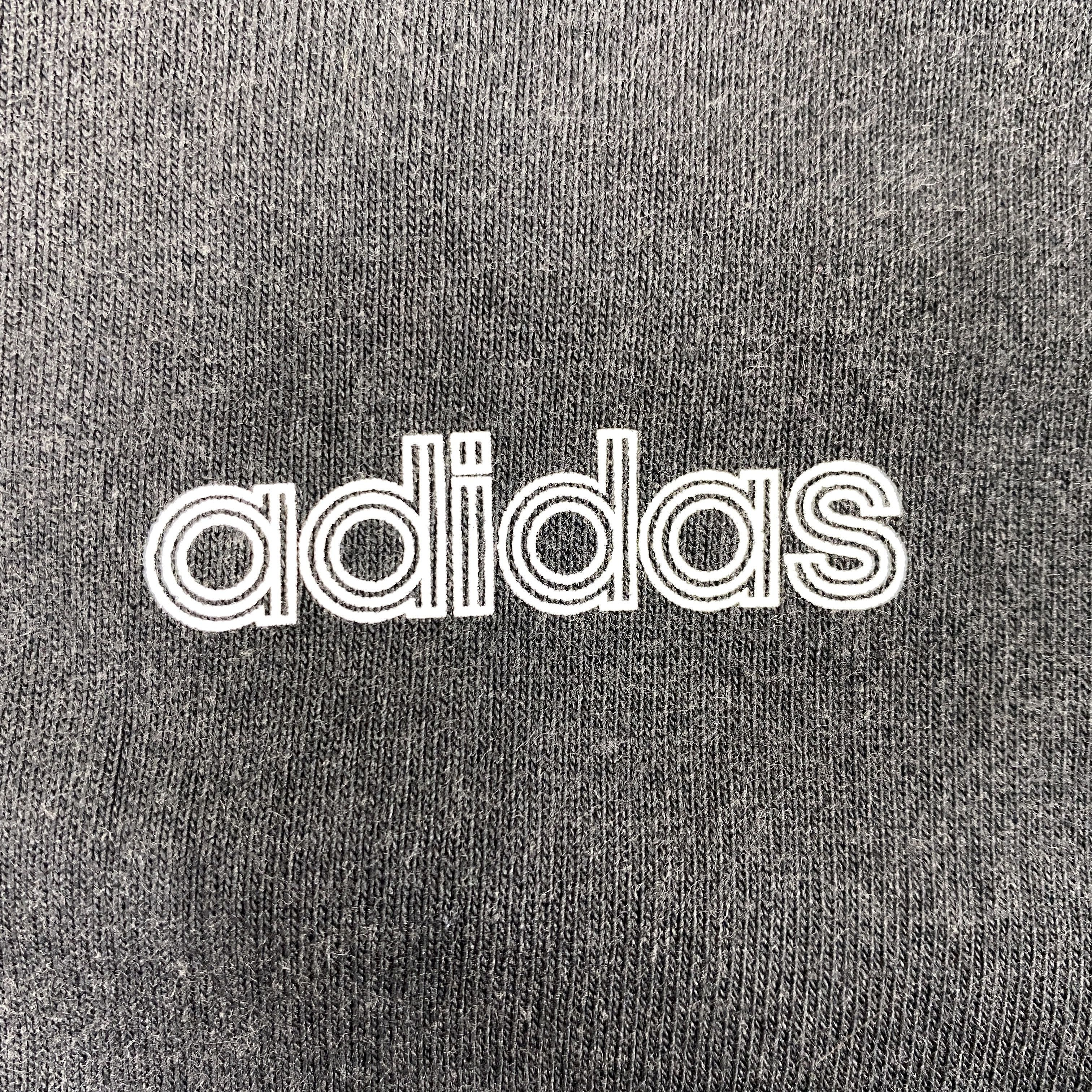 Adidas Adidas Short Sleeves zipper Crewneck sweatshirt -SW142 Size US M / EU 48-50 / 2 - 11 Thumbnail