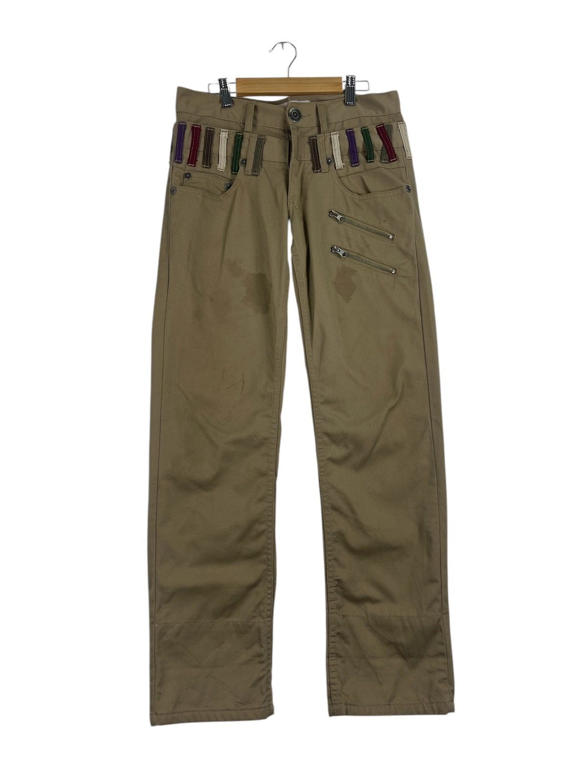 Antfui Jeans Double Waist