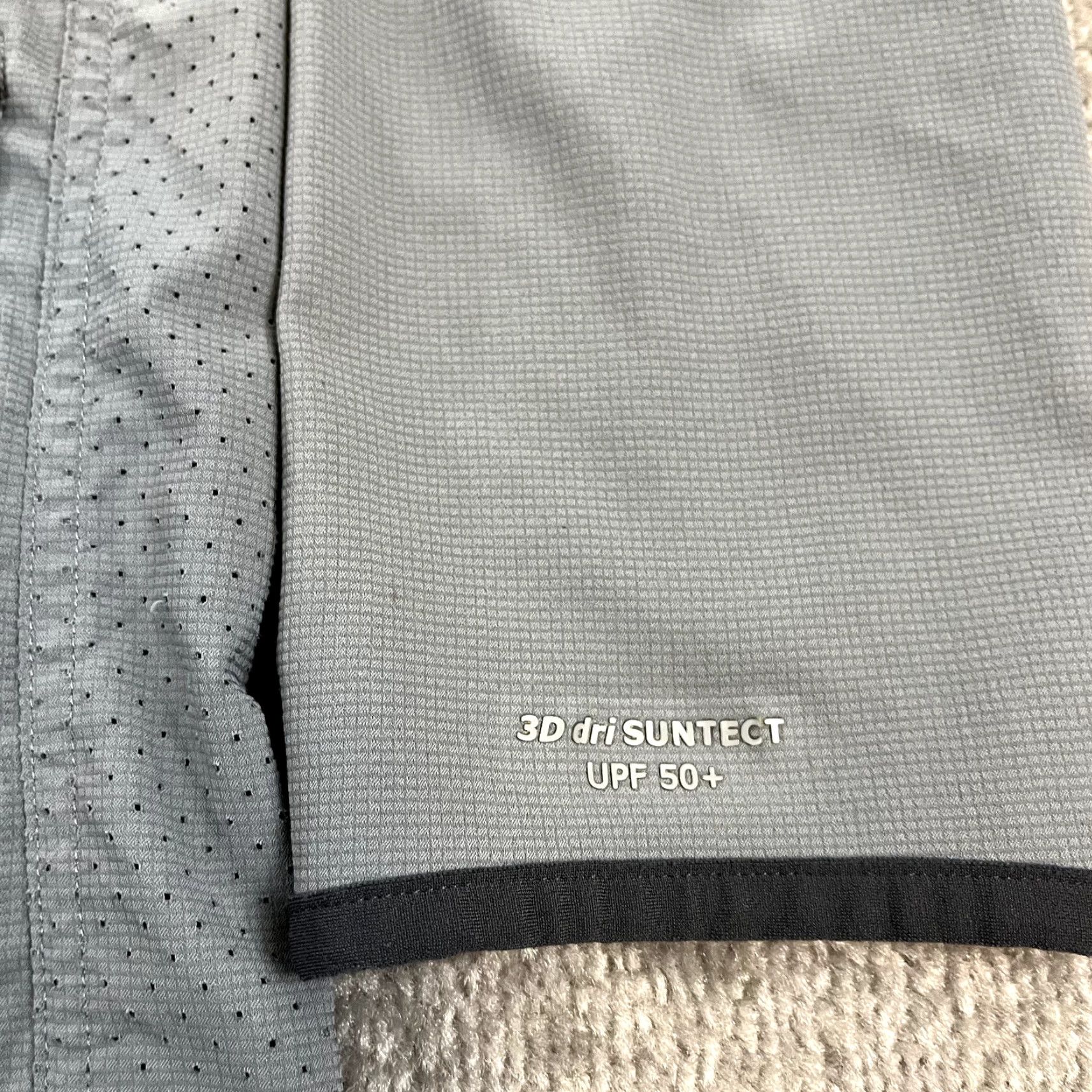Vintage Coolibar Jacket Men 2XL Blue Gray Active UPF 50+ 3D Full Zip Long Sleeve Suntect Size US XXL / EU 58 / 5 - 3 Thumbnail