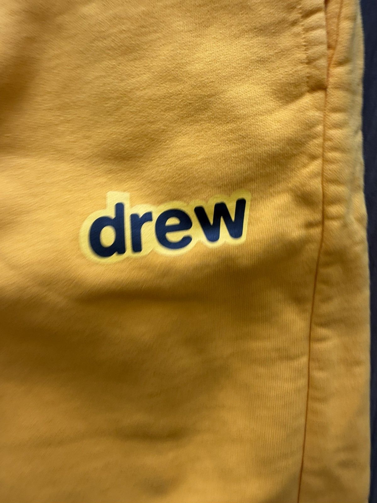Drew House Drew House Yellow Fleece Sweatpants Joggers XXS Smiley Size US 28 / EU 44 - 2 Thumbnail