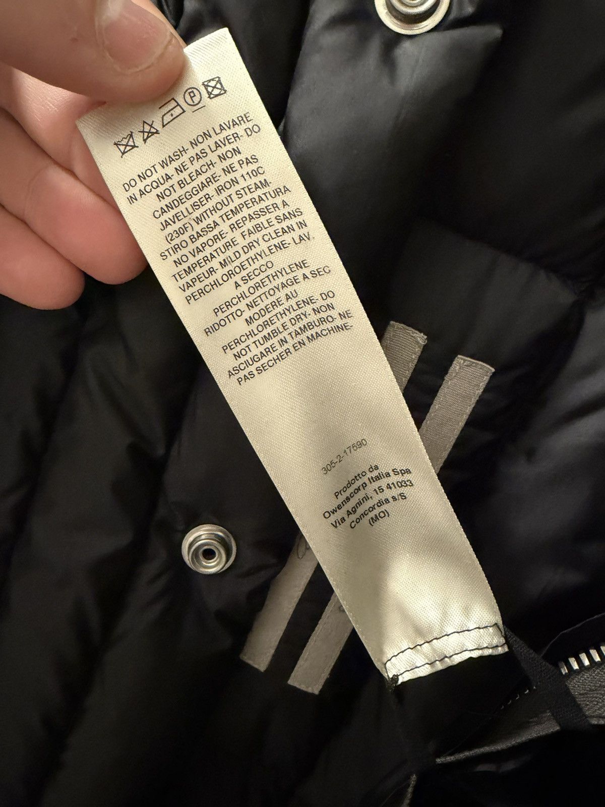 Rick Owens Rick Owens Puffer Bomber in Black Size US XL / EU 56 / 4 - 4 Thumbnail