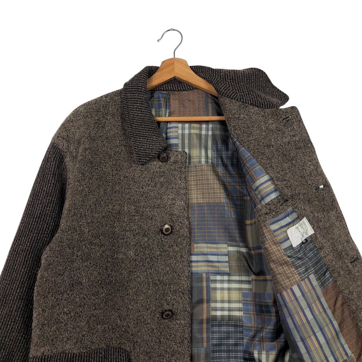 Japanese Brand Vintage Alpaca Mountain Mixed Fabric Construction Workwear Size US M / EU 48-50 / 2 - 13 Thumbnail